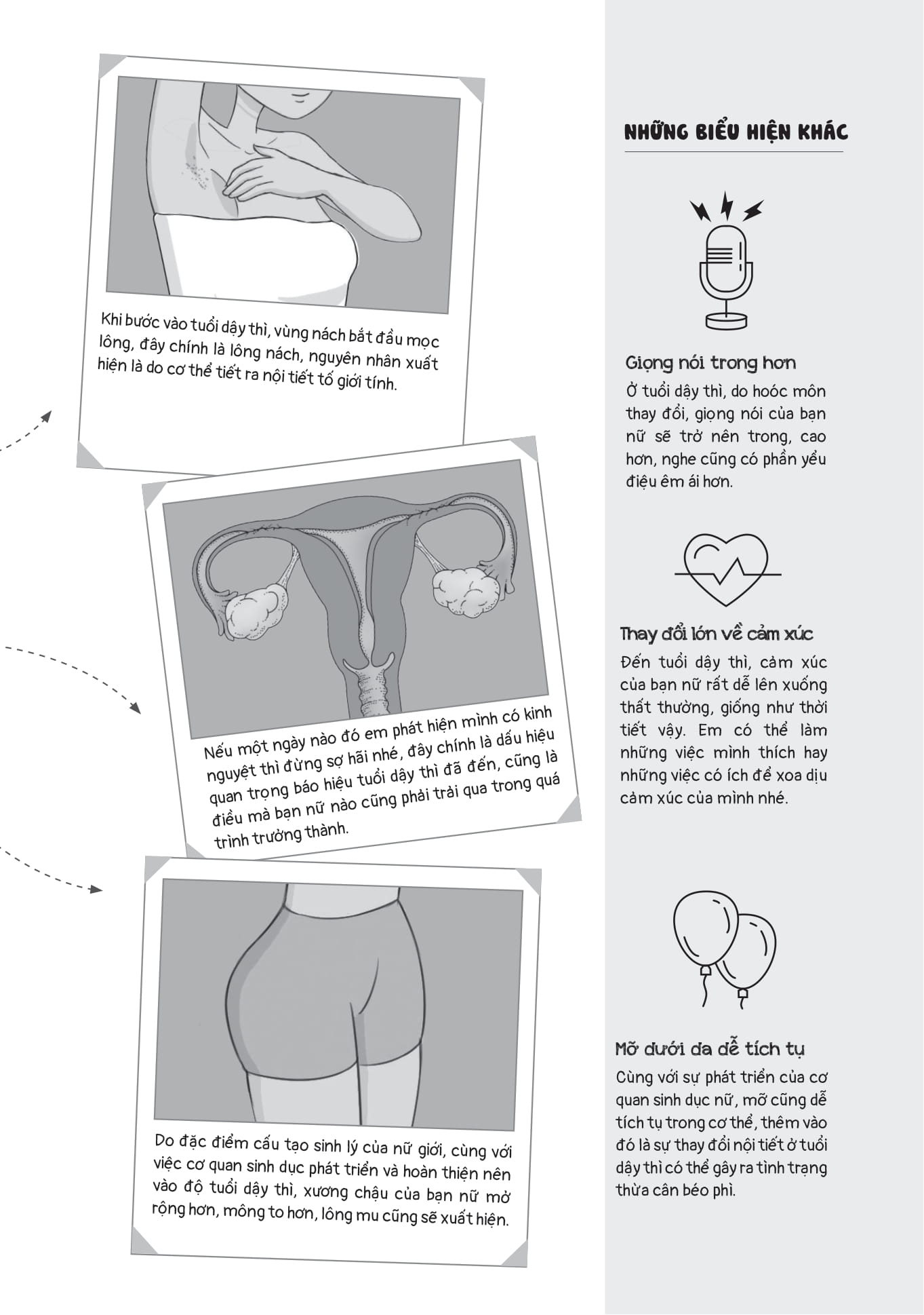 từ cô bé đến cô nàng - tuổi dậy thì và những thay đổi diệu kỳ