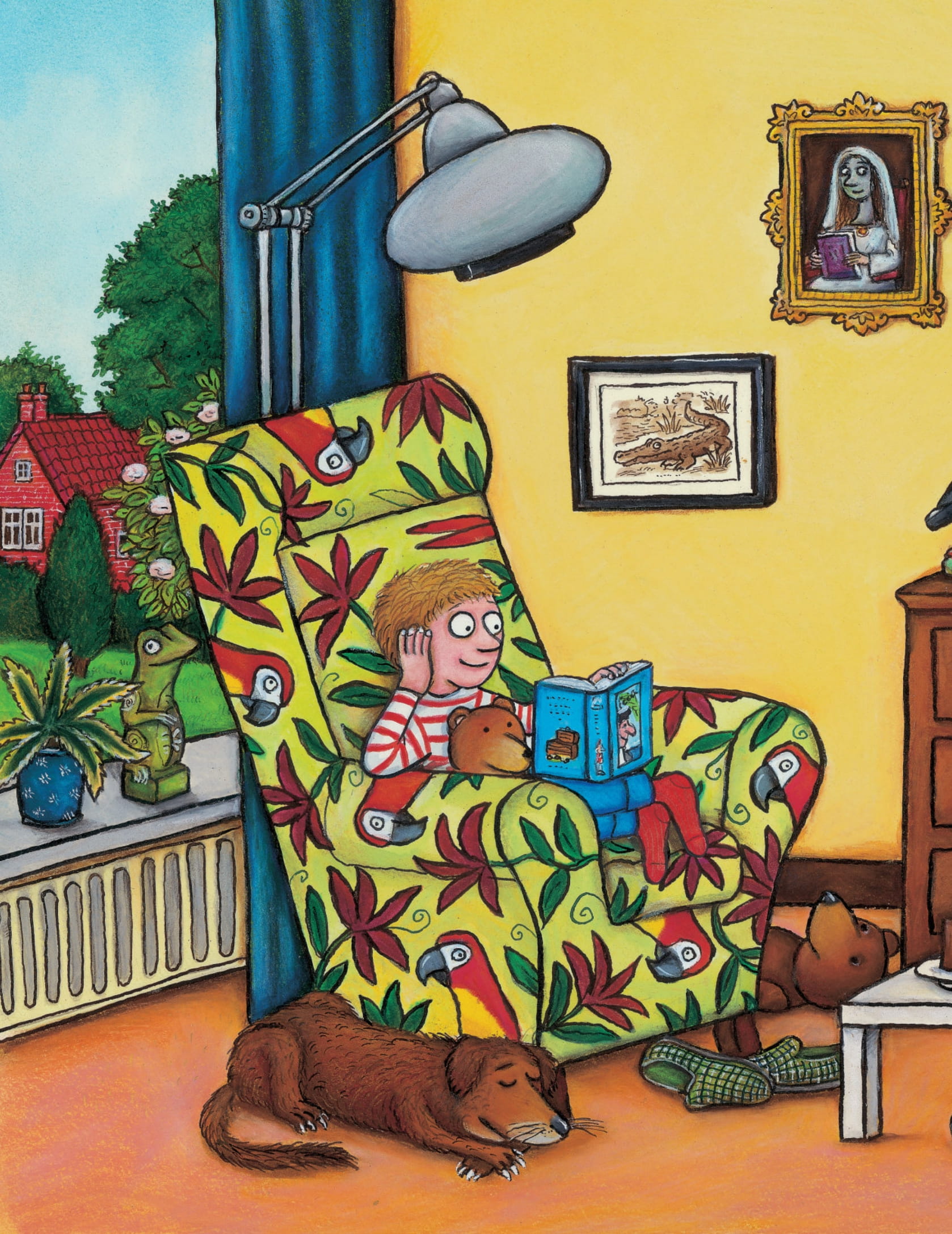 từ cuốn sách mở ra