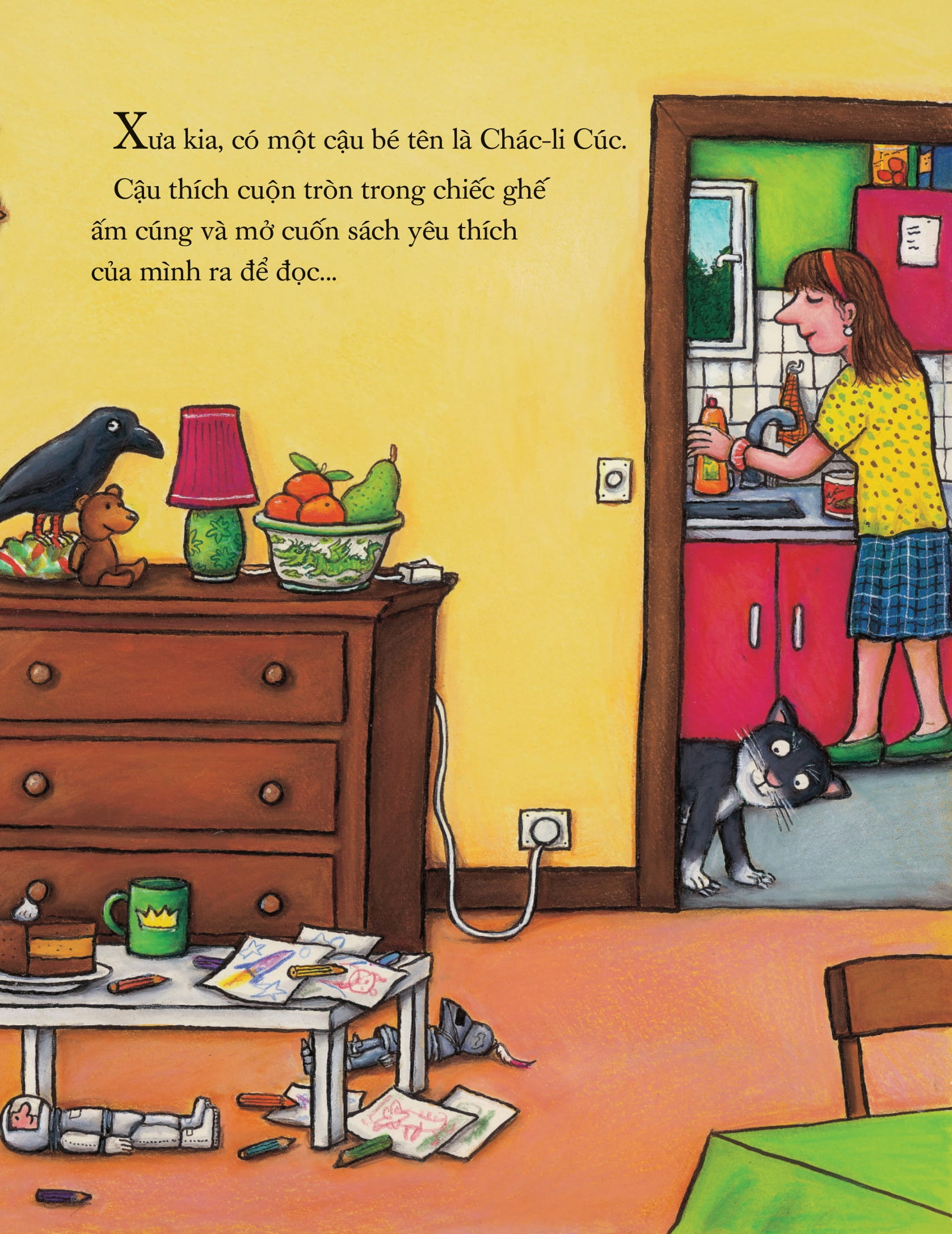 từ cuốn sách mở ra