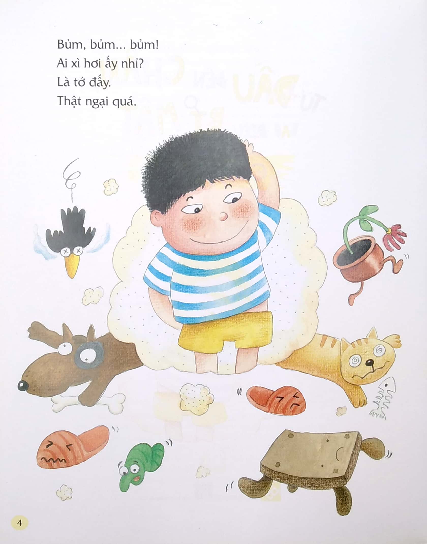 từ đầu đến chân, bao điều bí mật - chuyện xì hơi