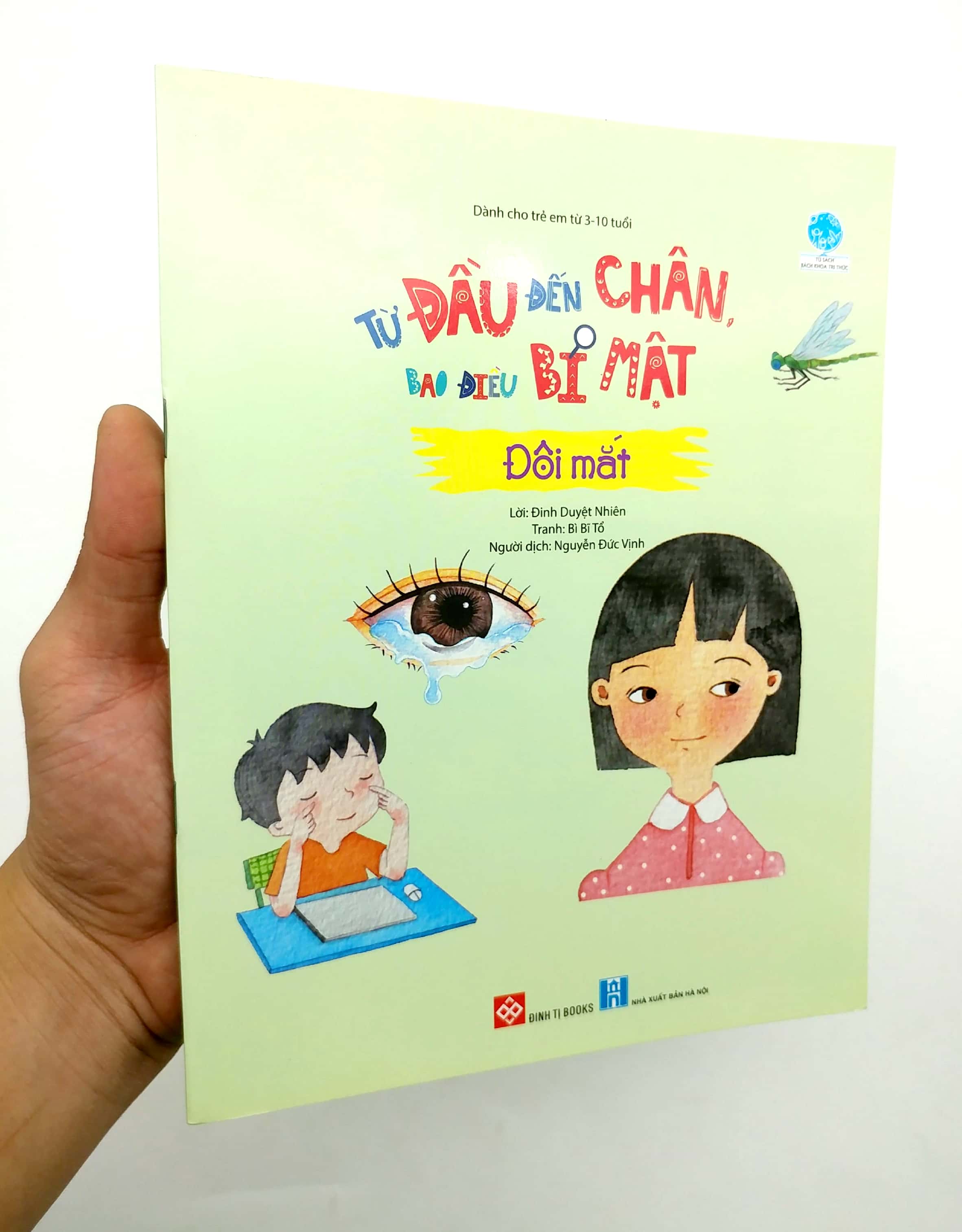 từ đầu đến chân, bao điều bí mật - đôi mắt