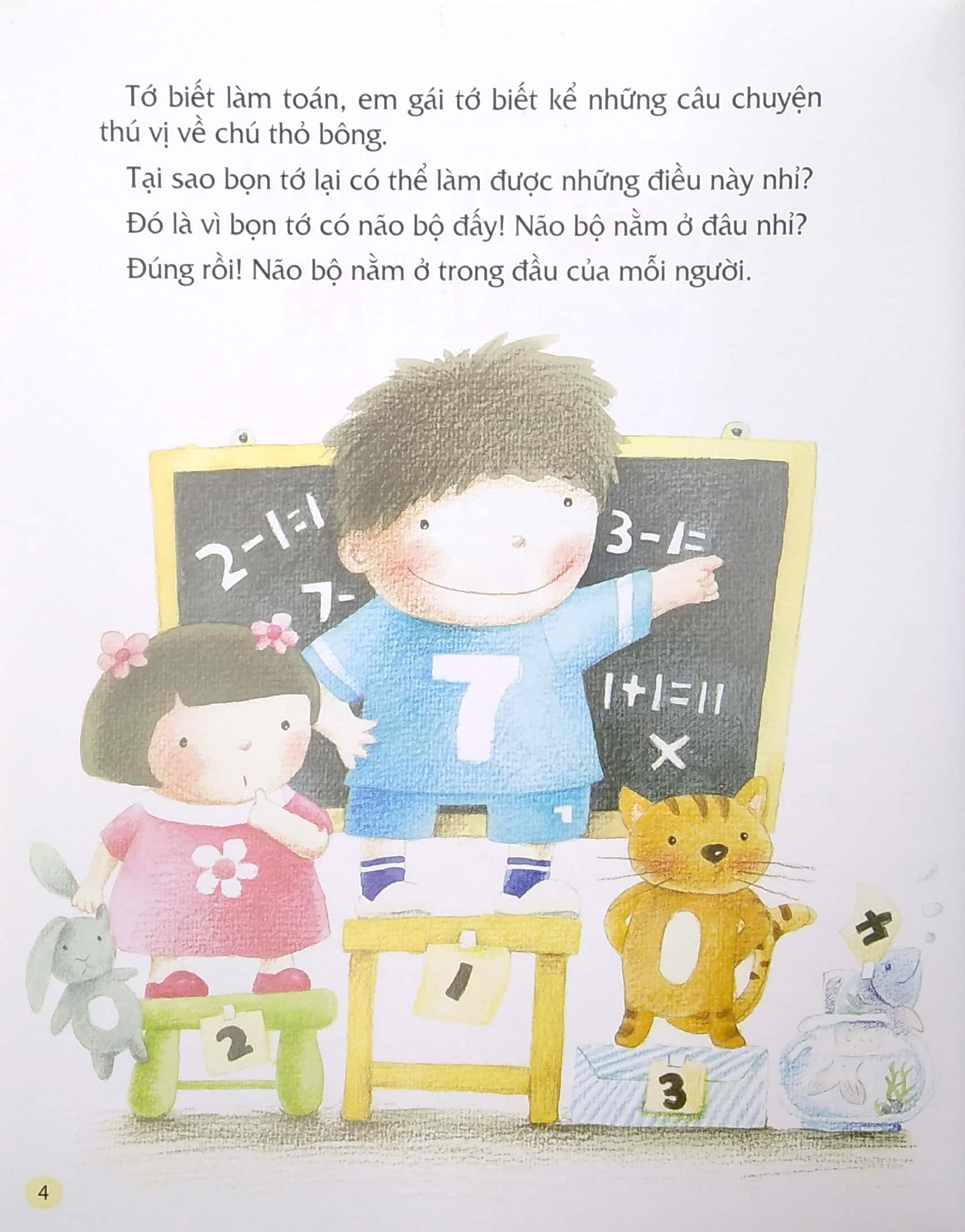 từ đầu đến chân, bao điều mới lạ - não bộ