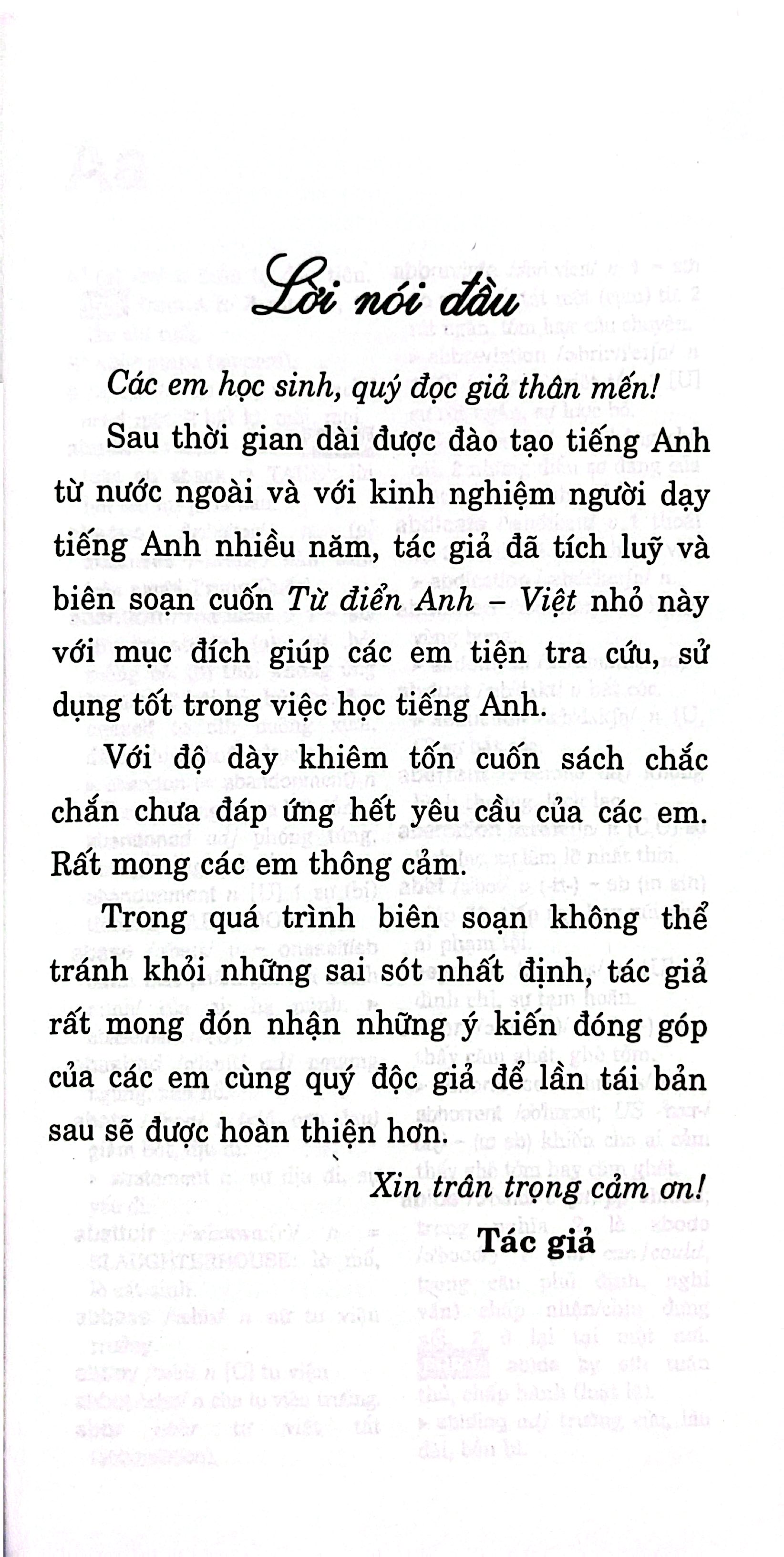 Từ Điển Anh-Việt 135.000 Từ