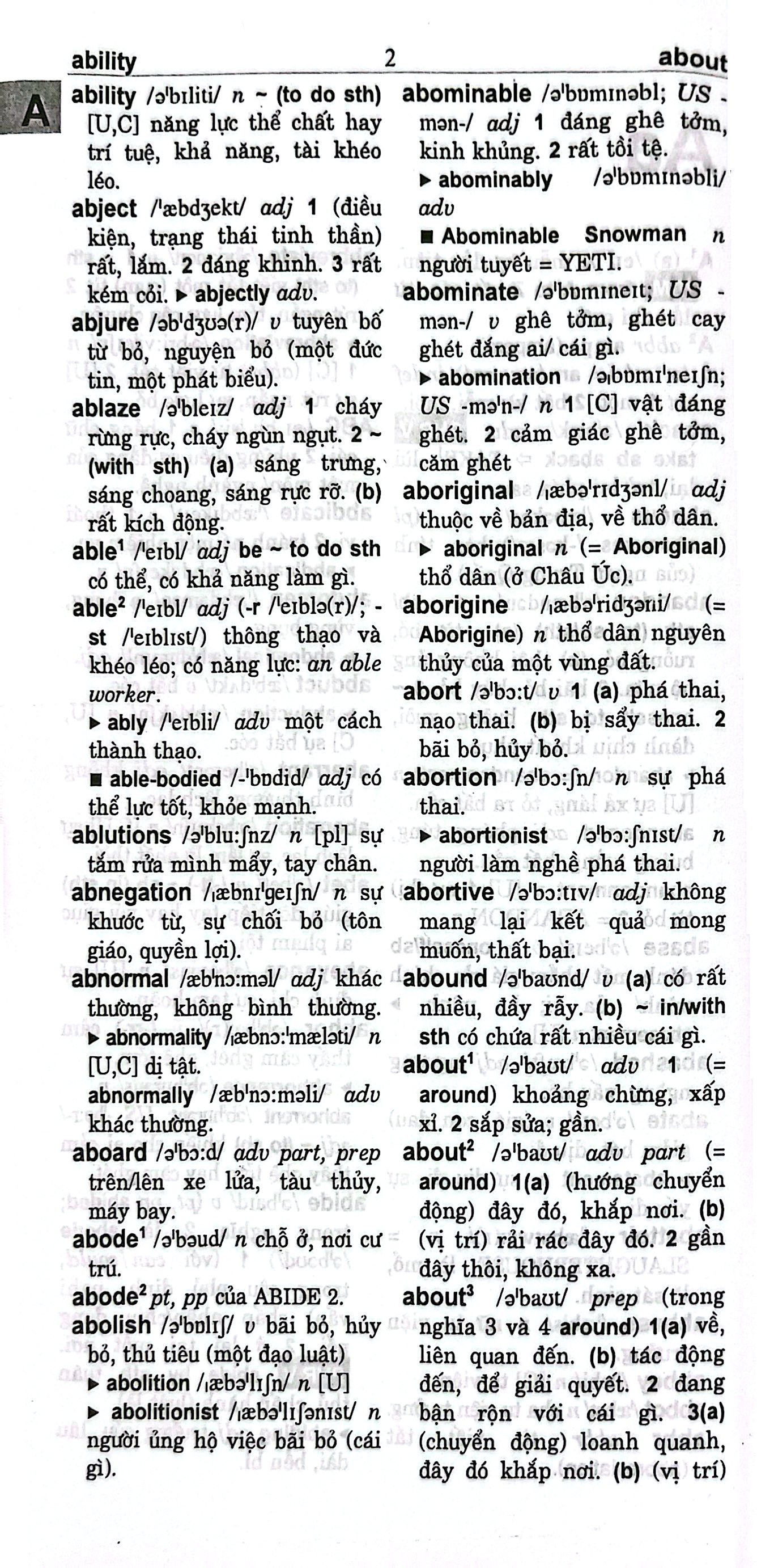 Từ Điển Anh-Việt 135.000 Từ