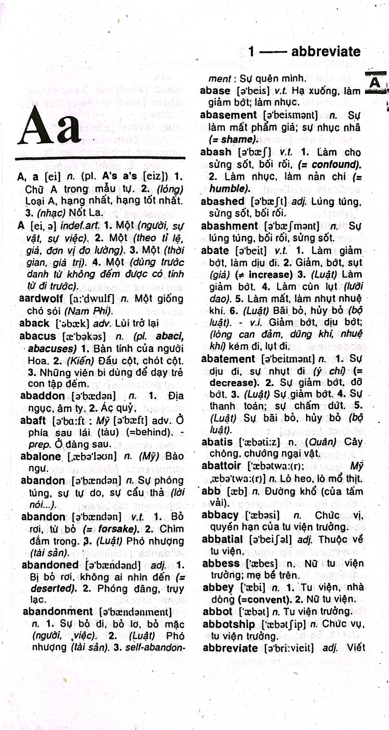 từ điển anh - việt 286.000 từ