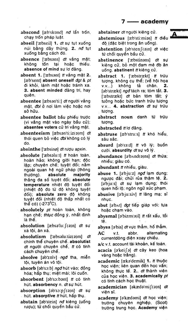 từ điển anh - việt 287.000 từ