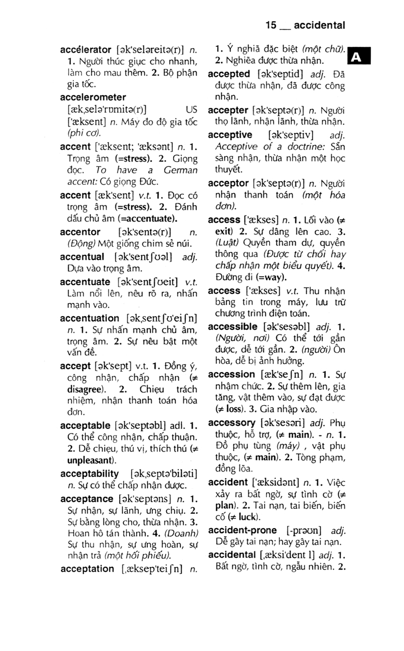 từ điển anh - việt 340.000 mục từ và định nghĩa (tái bản 2022) (bìa cứng)