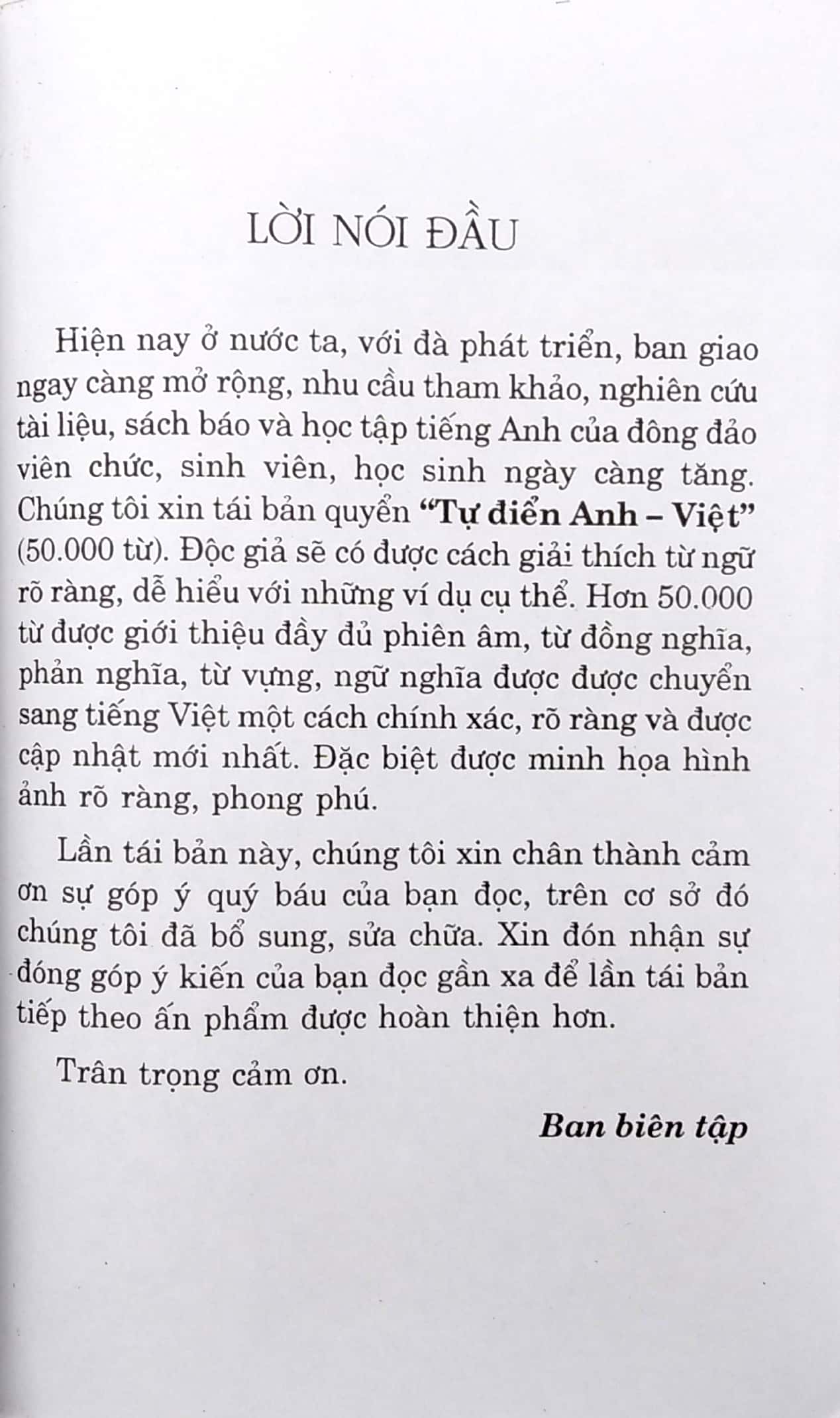 từ điển anh việt 50.000 từ (2016)
