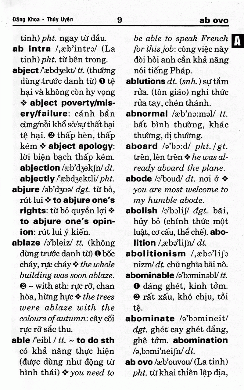 từ điển anh - việt (61.000 từ) - sách bỏ túi