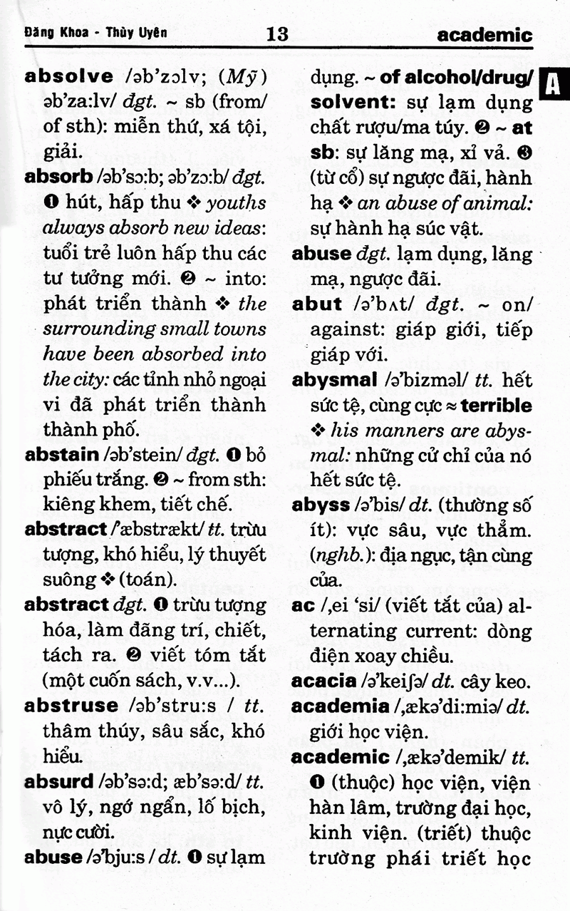 từ điển anh - việt (61.000 từ) - sách bỏ túi