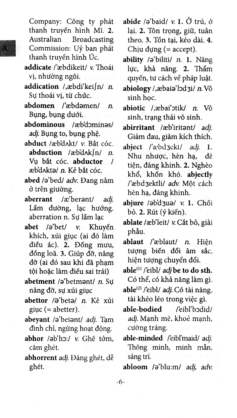 từ điển anh việt 65.000 từ