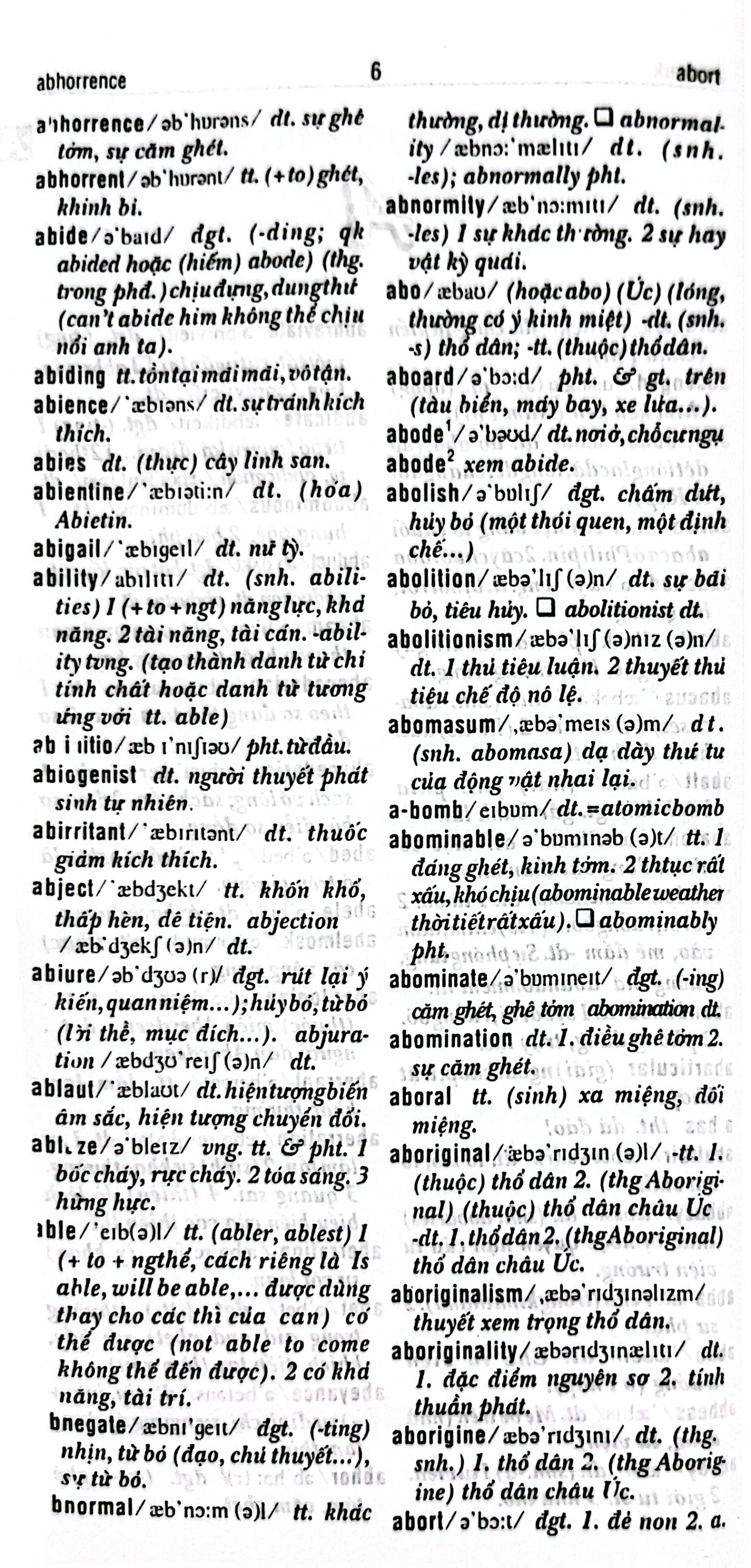 Từ Điển Anh-Việt 70.000 Từ