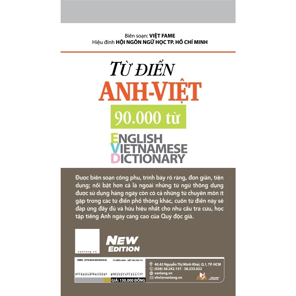 từ điển anh-việt 90.000 từ