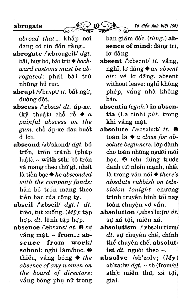 từ điển anh việt 95.000 từ