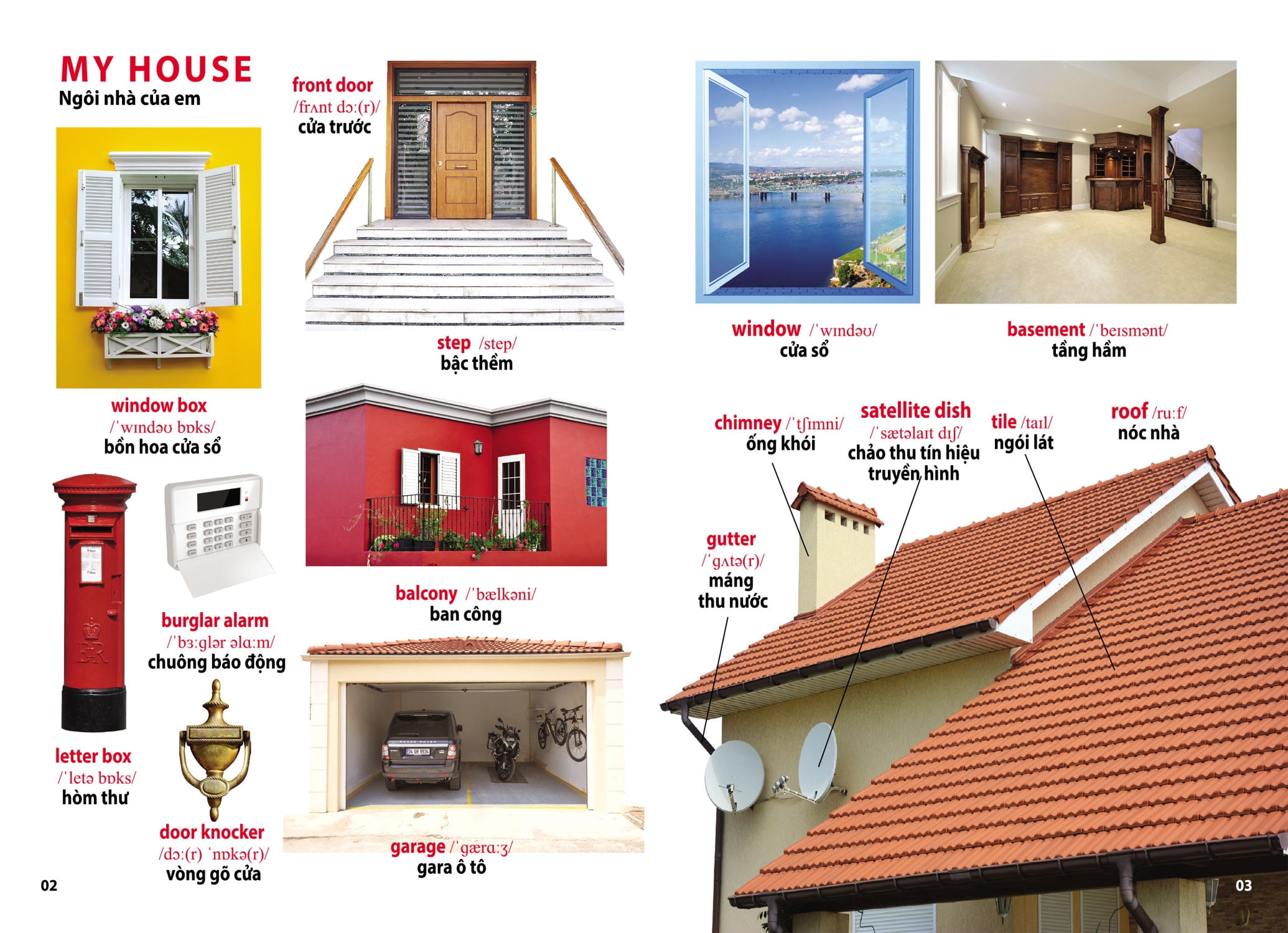 từ điển anh-việt bằng hình - ngôi nhà của bé