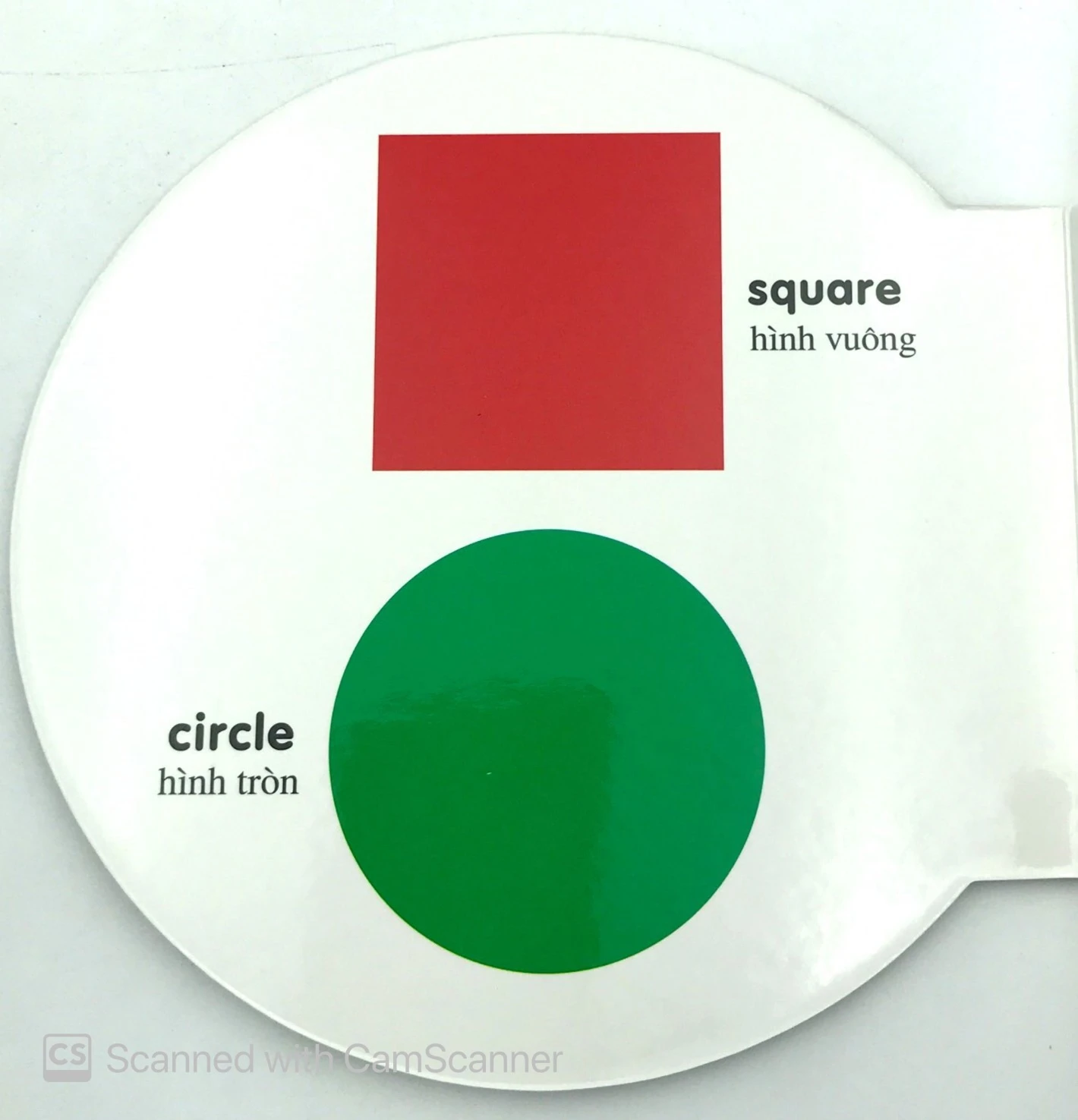 từ điển anh - việt bằng hình: shapes - hình khối