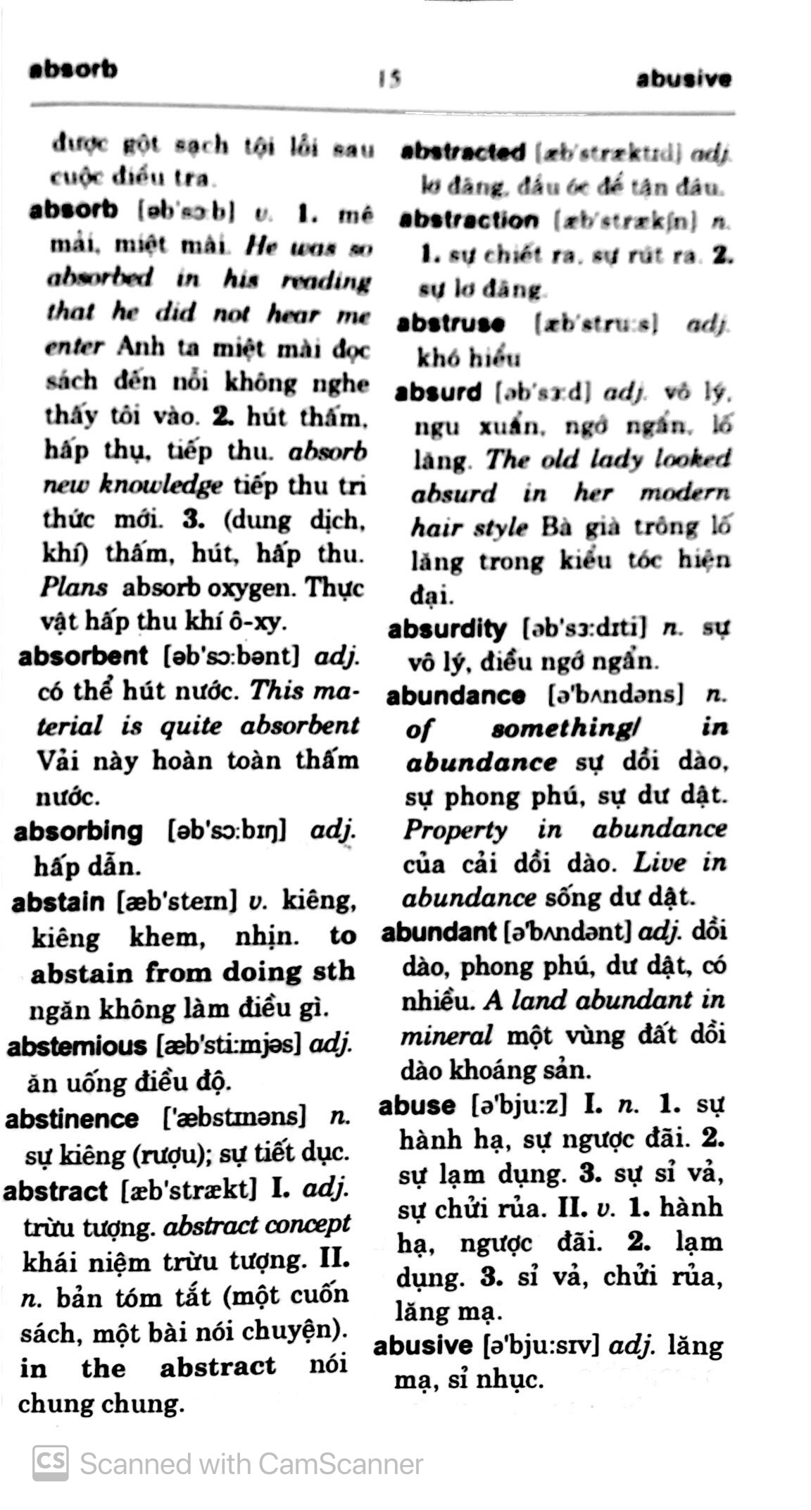 Tu Dien Anh - Viet Danh Cho Hoc Sinh