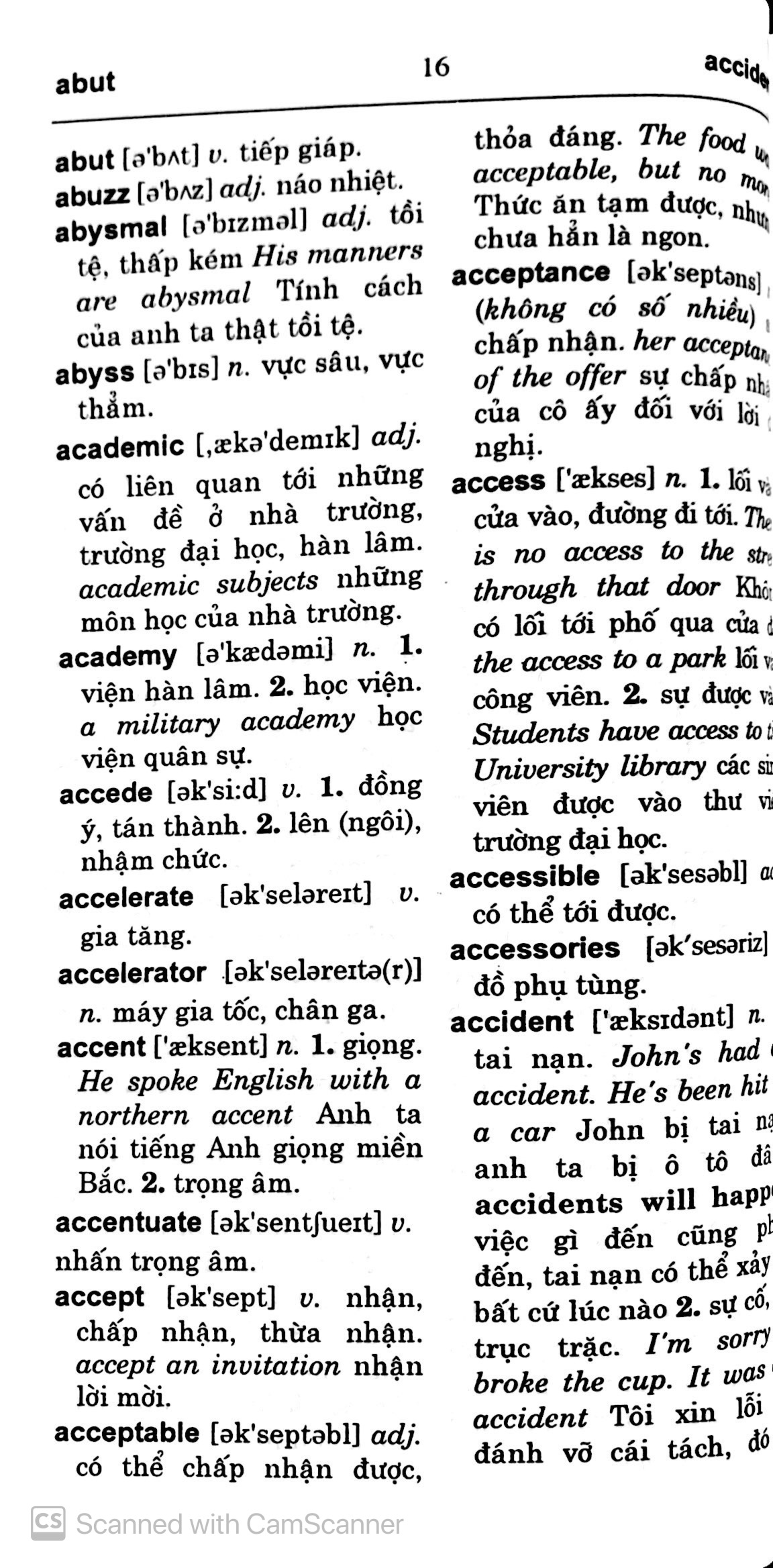 Tu Dien Anh - Viet Danh Cho Hoc Sinh