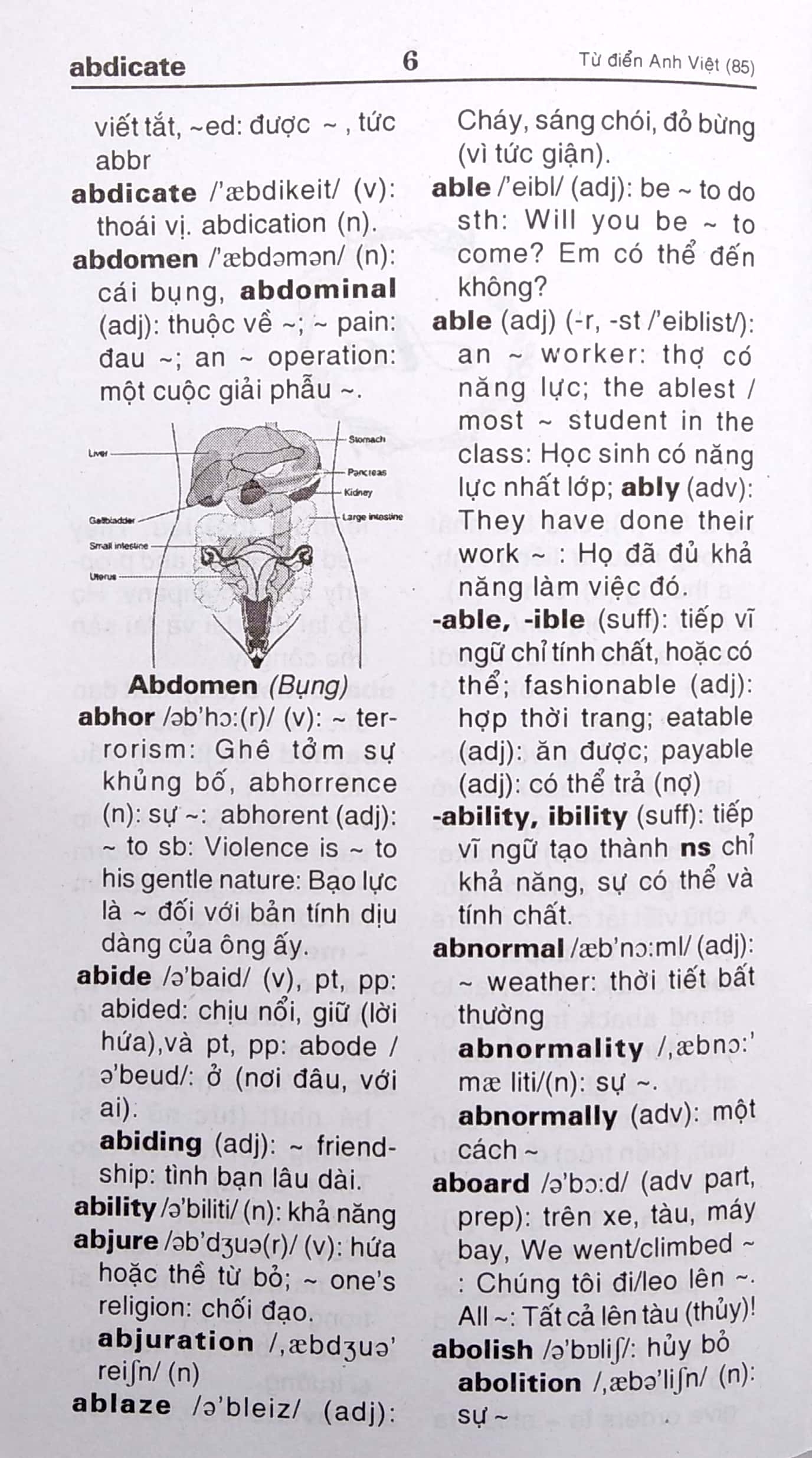 từ điển anh - việt dành cho mọi đối tượng (85.000 từ)