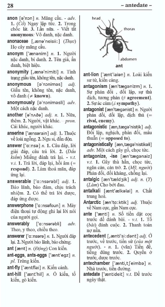 Từ Điển Anh-Việt - English-Vietnamese Dictionary - 100000 Từ