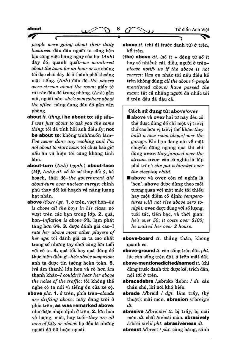 từ điển anh - việt (english - vietnamese dictionary)