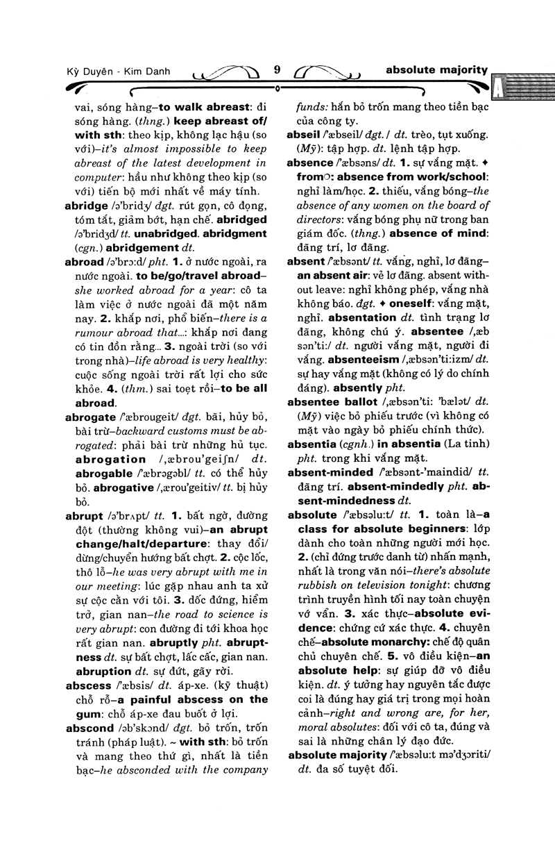 từ điển anh - việt (english - vietnamese dictionary)