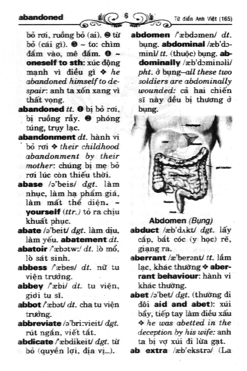 Tu Dien Anh-Viet - English-Vietnamese Dictionary - Nhieu Tu Oxford Thong Dung Nhat - Tren 165000 Tu