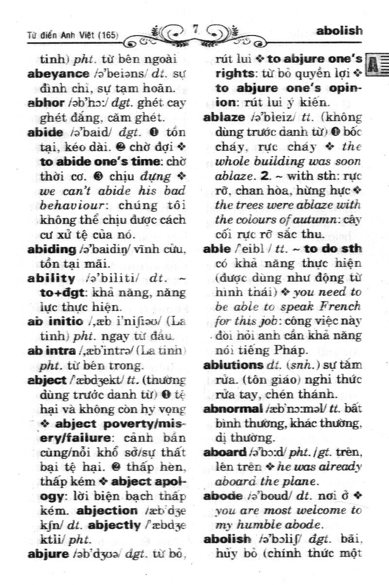 Tu Dien Anh-Viet - English-Vietnamese Dictionary - Nhieu Tu Oxford Thong Dung Nhat - Tren 165000 Tu