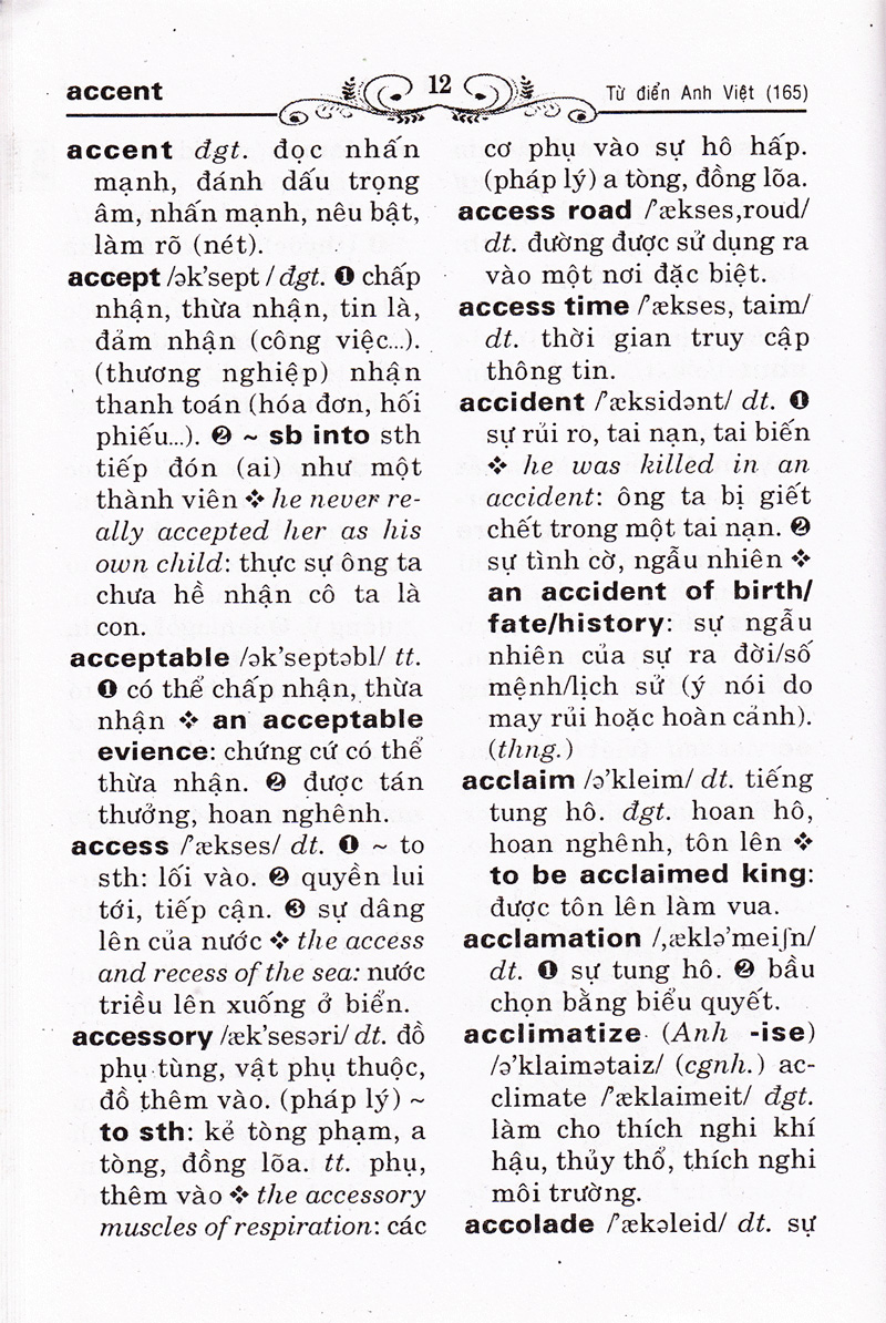 từ điển anh - việt (khoảng 165.000 từ)