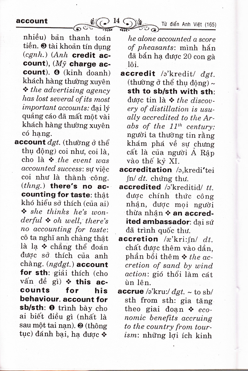 từ điển anh - việt (khoảng 165.000 từ)