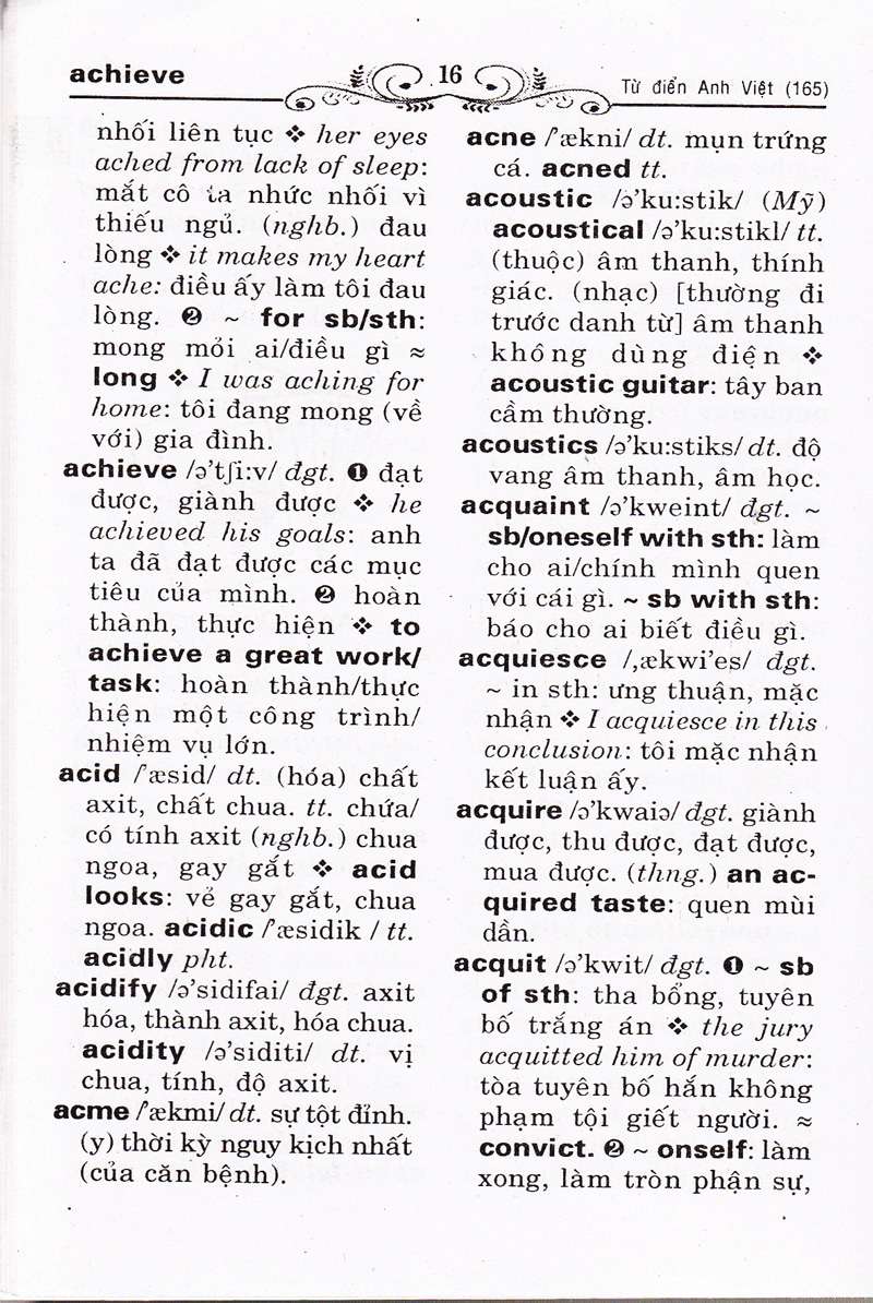 từ điển anh - việt (khoảng 165.000 từ)