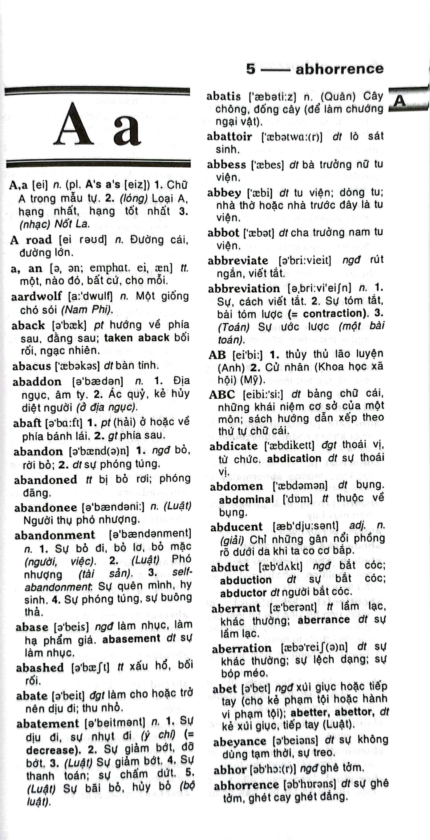 từ điển anh-việt (khoảng 301.000 từ)