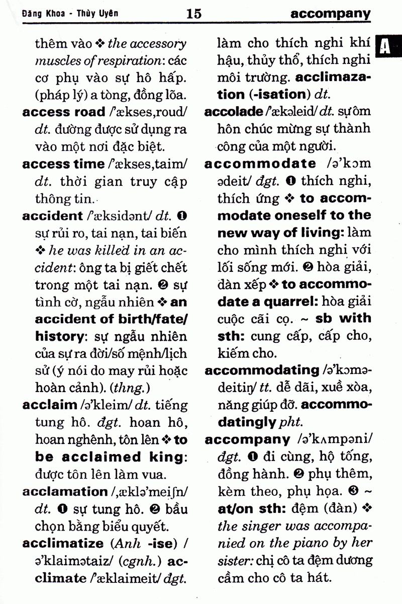 từ điển anh - việt (khoảng 61.000 từ)