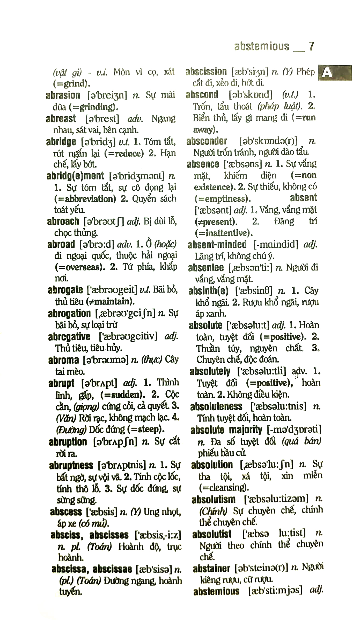 từ điển anh.việt - việt.anh (tái bản 2022)