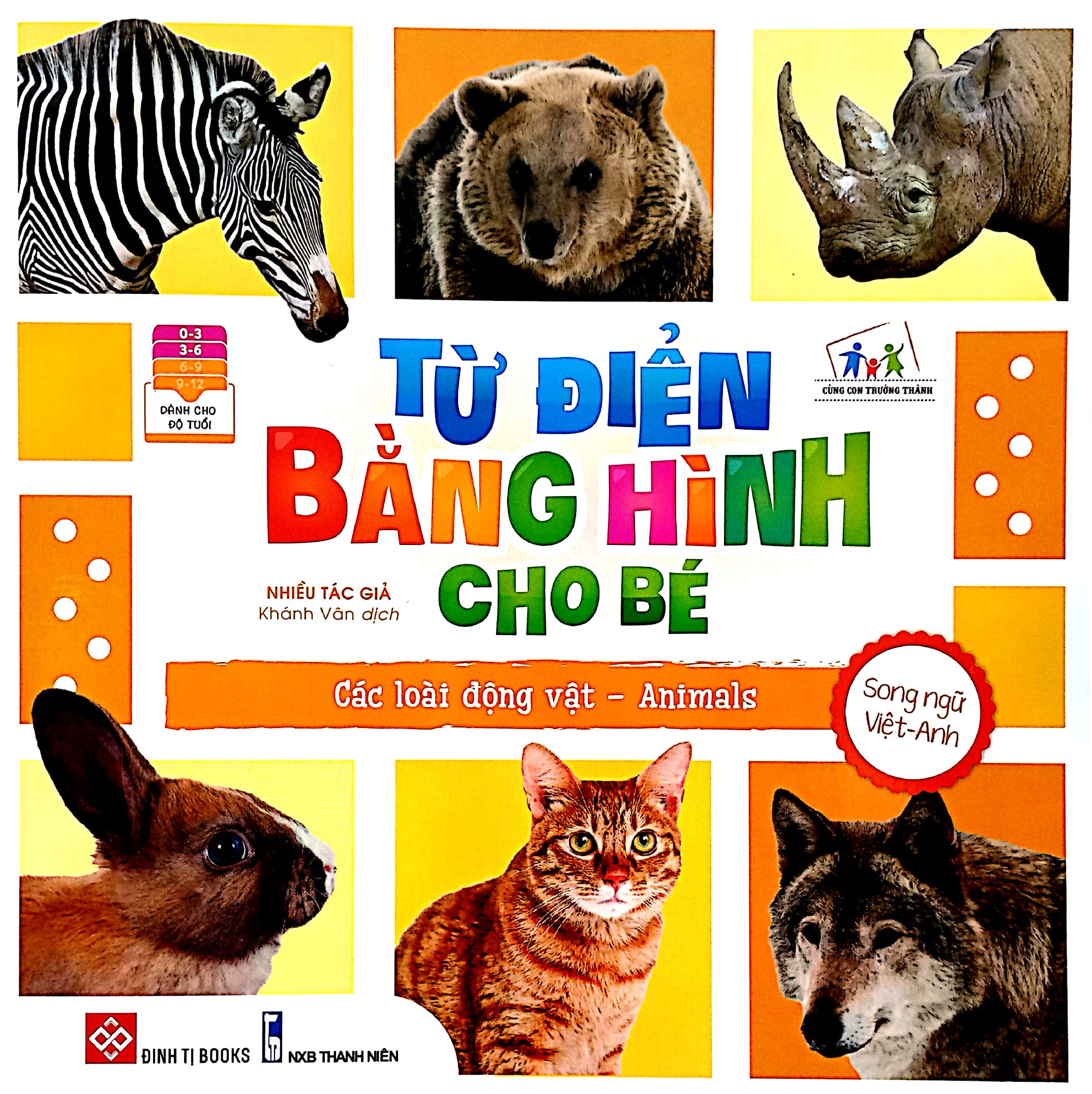 từ điển bằng hình cho bé - các loài động vật - animals