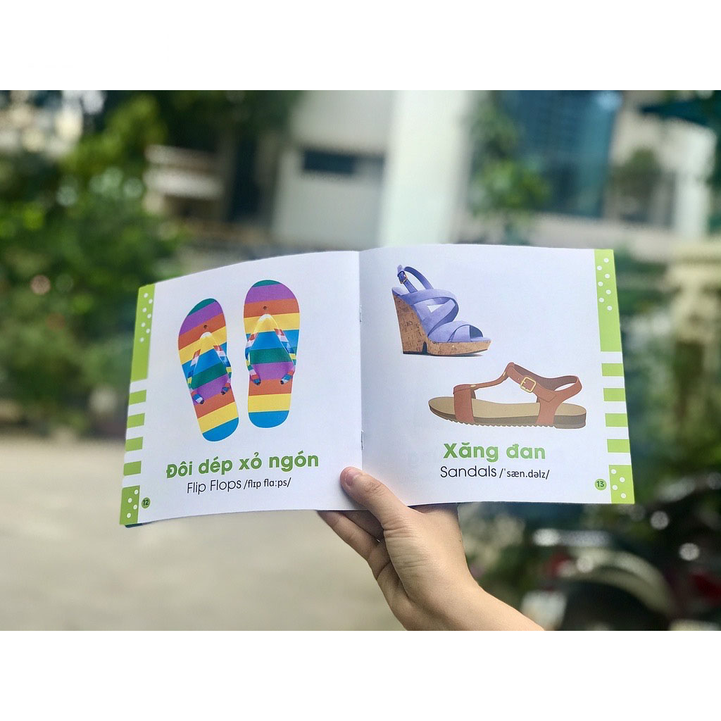 từ điển bằng hình cho bé - các sắc màu