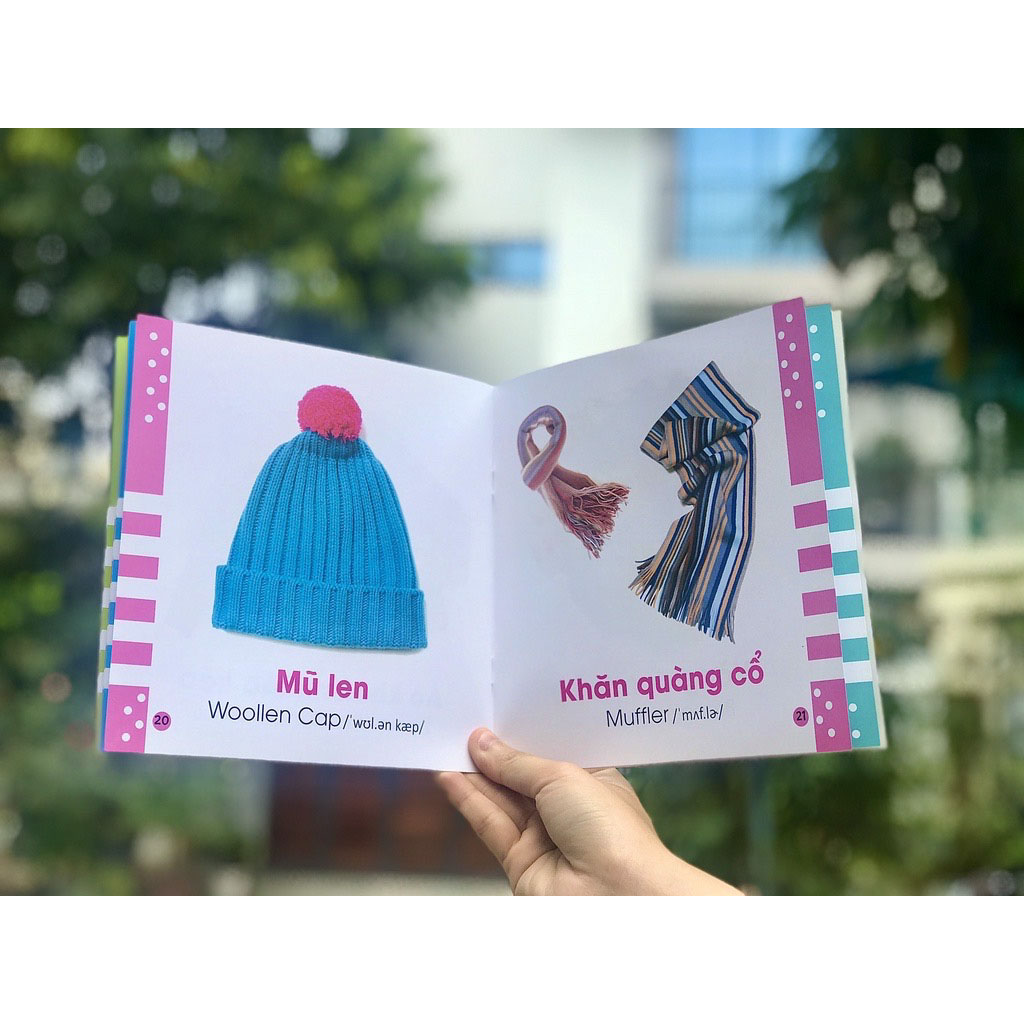 từ điển bằng hình cho bé - các sắc màu