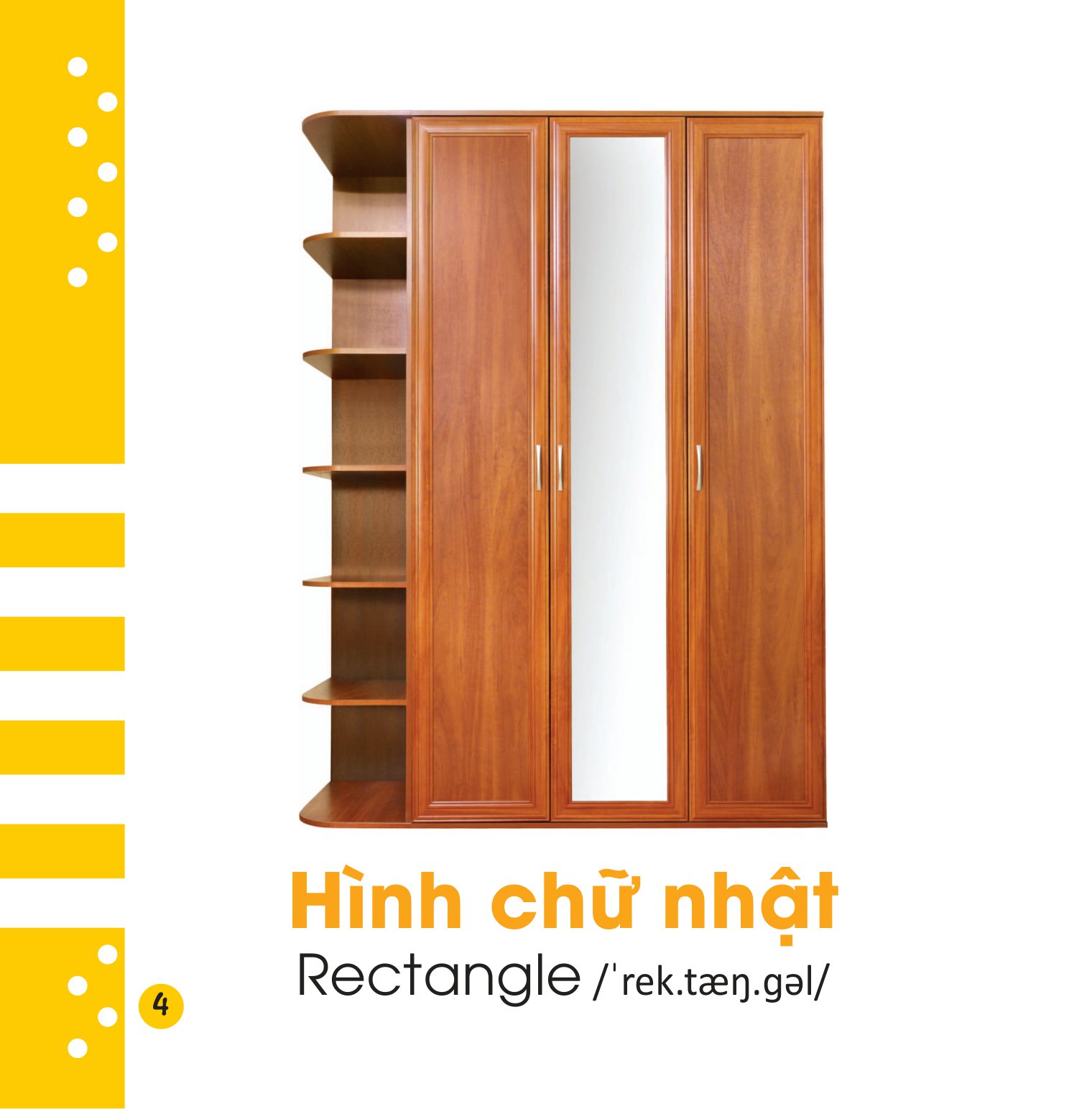 từ điển bằng hình cho bé - hình dạng và sự tương phản - shapes and opposites