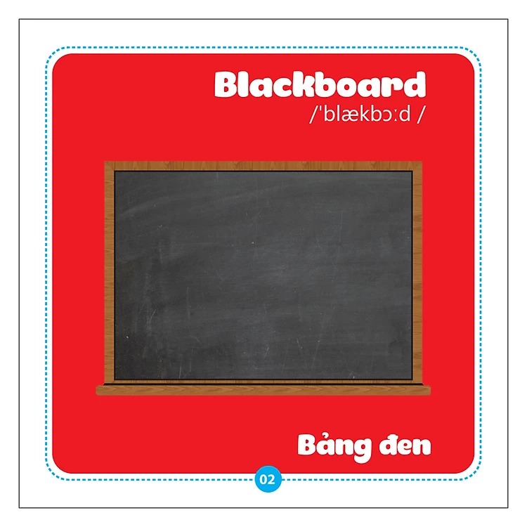 từ điển bằng hình cho bé - song ngữ anh việt - đồ dùng học tập