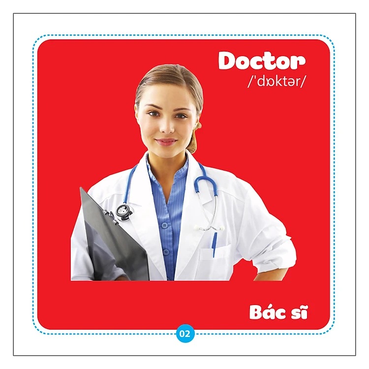 từ điển bằng hình cho bé - song ngữ anh việt - nghề nghiệp