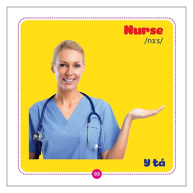 từ điển bằng hình cho bé - song ngữ anh việt - nghề nghiệp