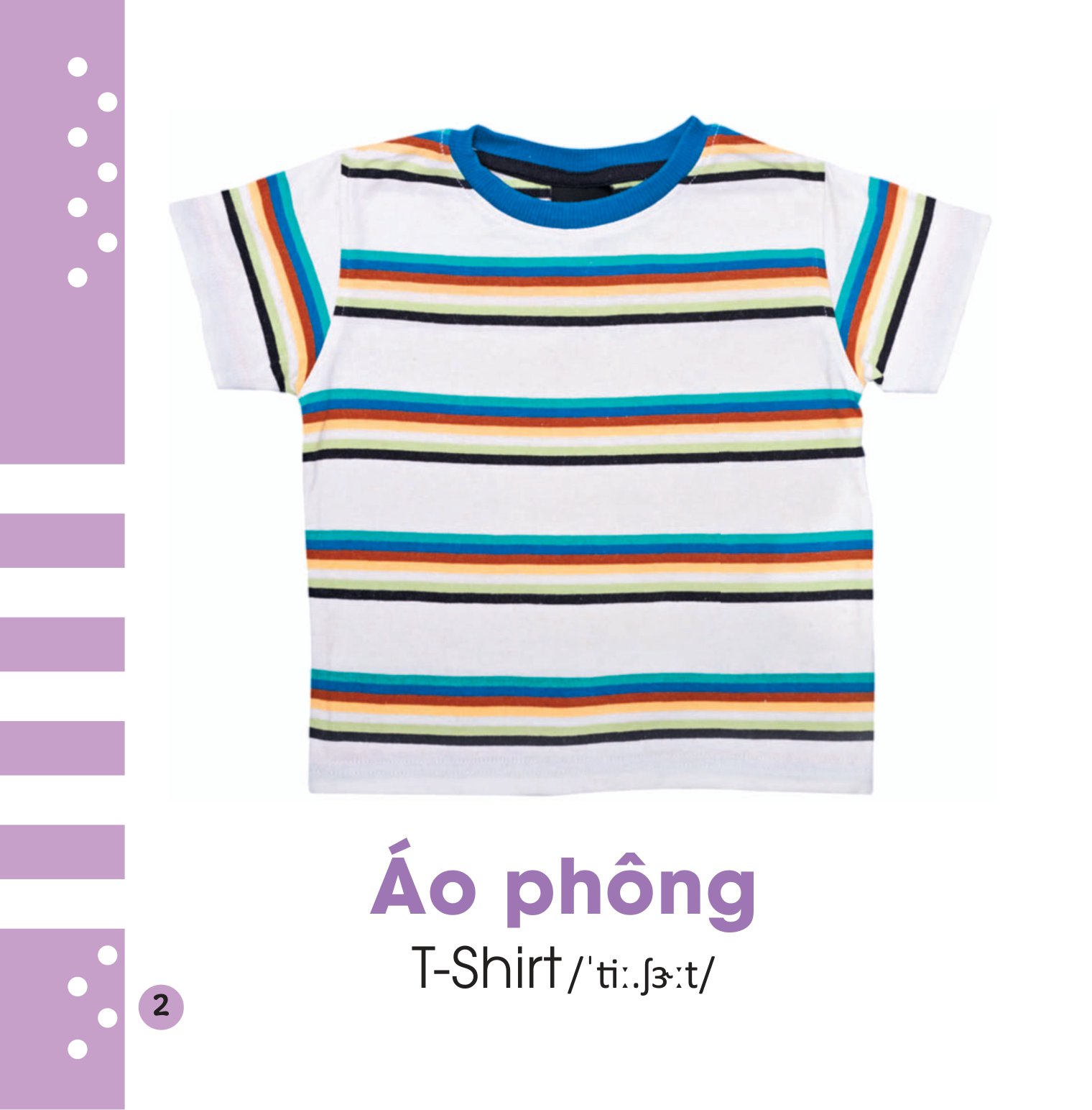 từ điển bằng hình cho bé - trang phục và phụ kiện - clothes and accessories