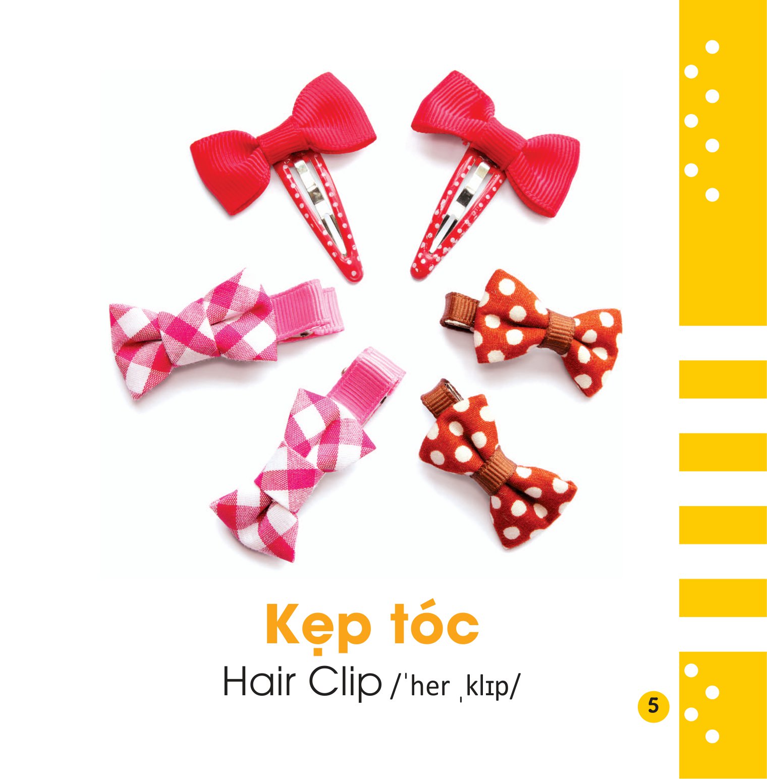 từ điển bằng hình cho bé - trang phục và phụ kiện - clothes and accessories