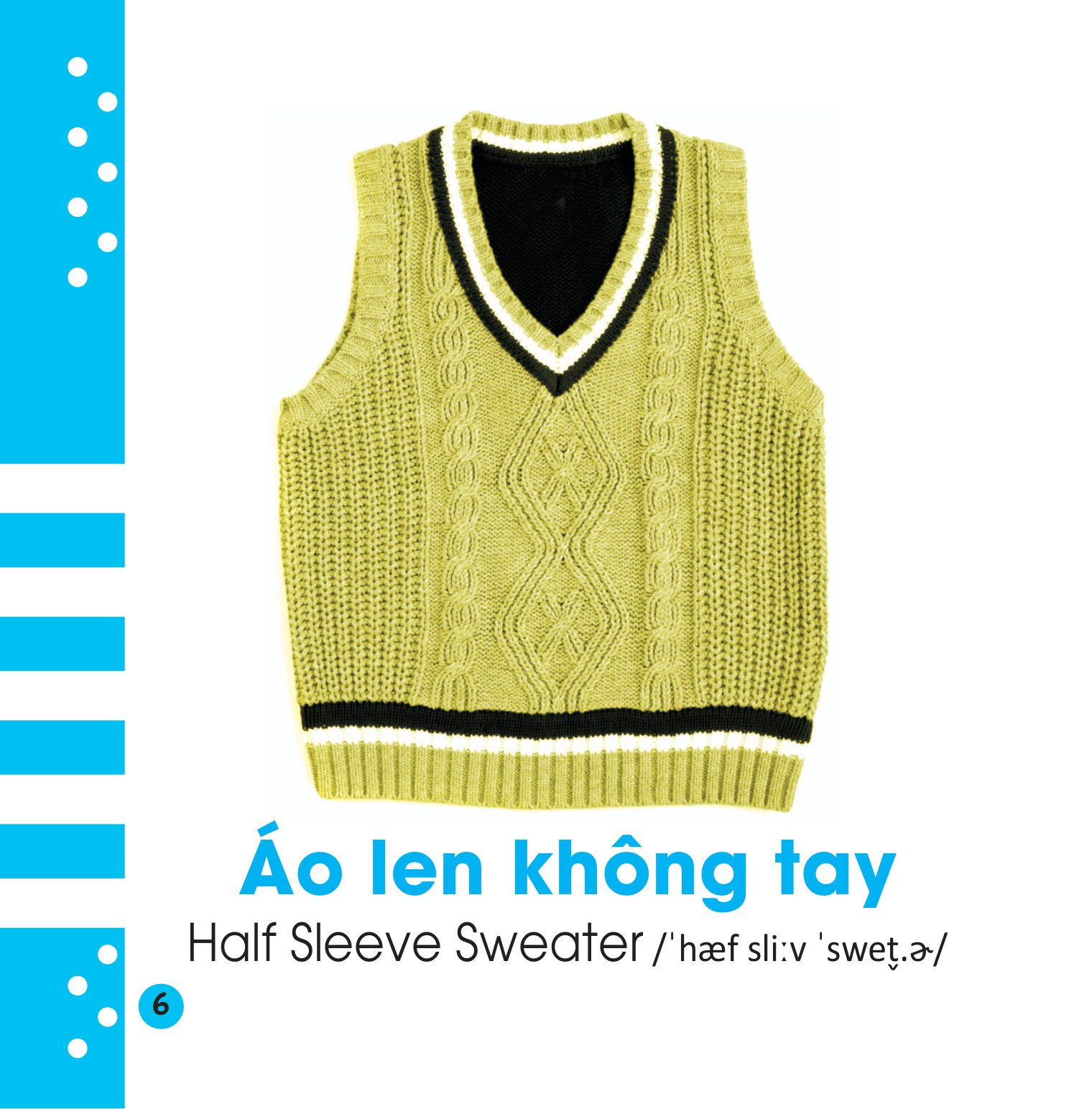 từ điển bằng hình cho bé - trang phục và phụ kiện - clothes and accessories