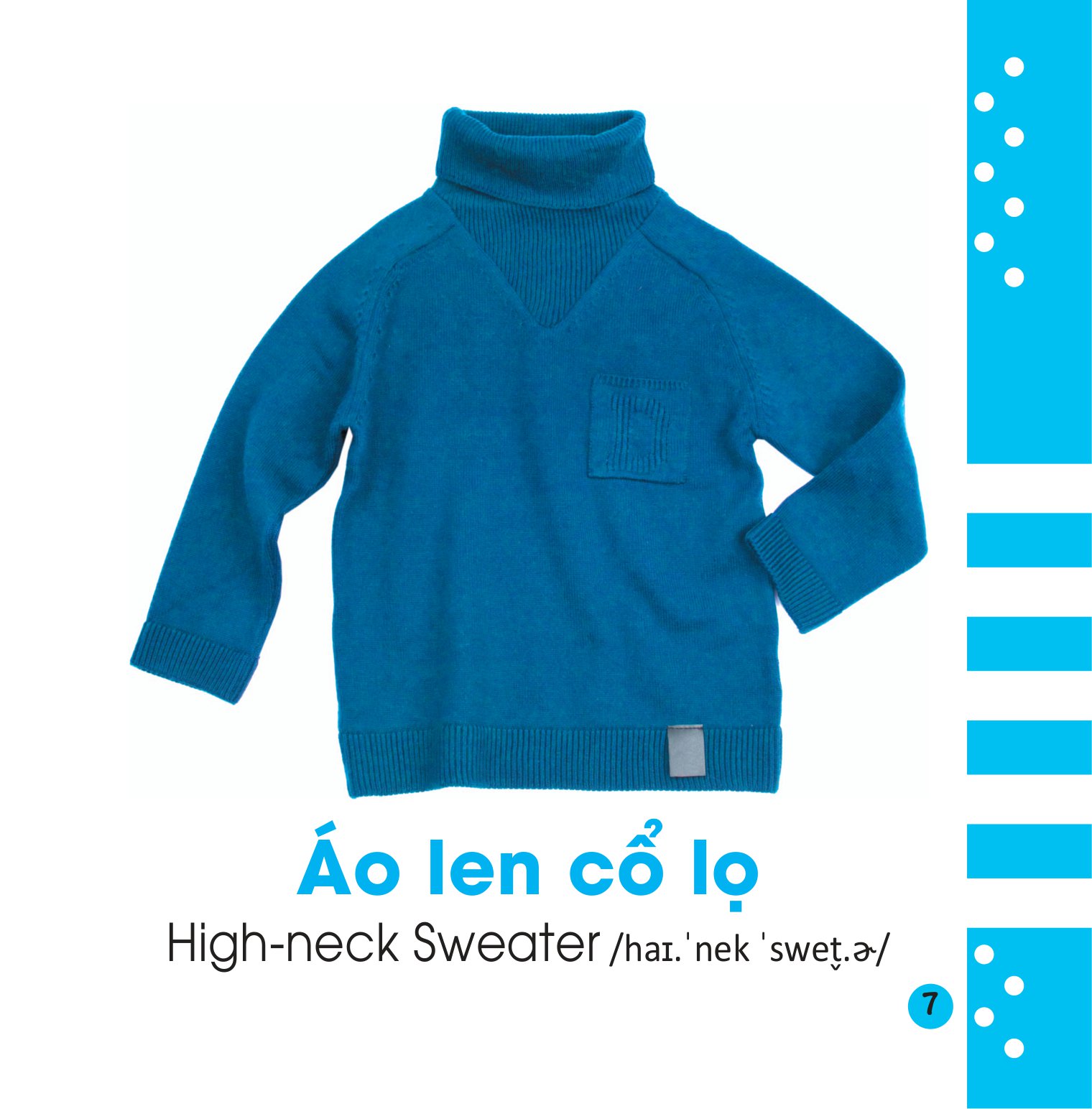 từ điển bằng hình cho bé - trang phục và phụ kiện - clothes and accessories