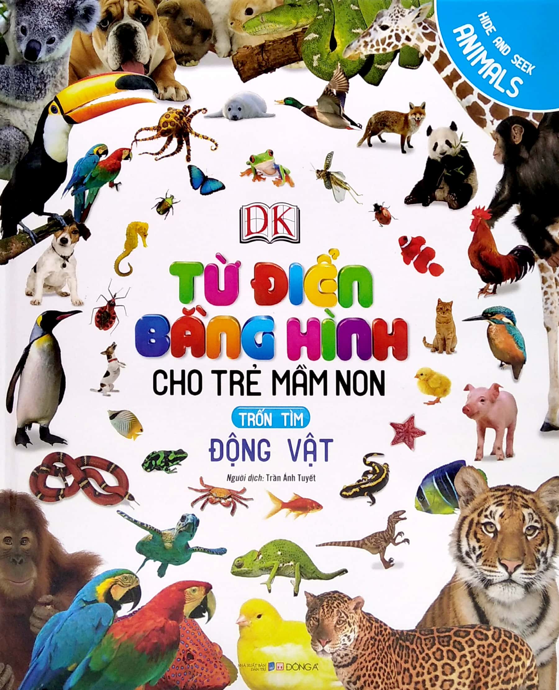 từ điển bằng hình cho trẻ mầm non - động vật (tái bản 2020)