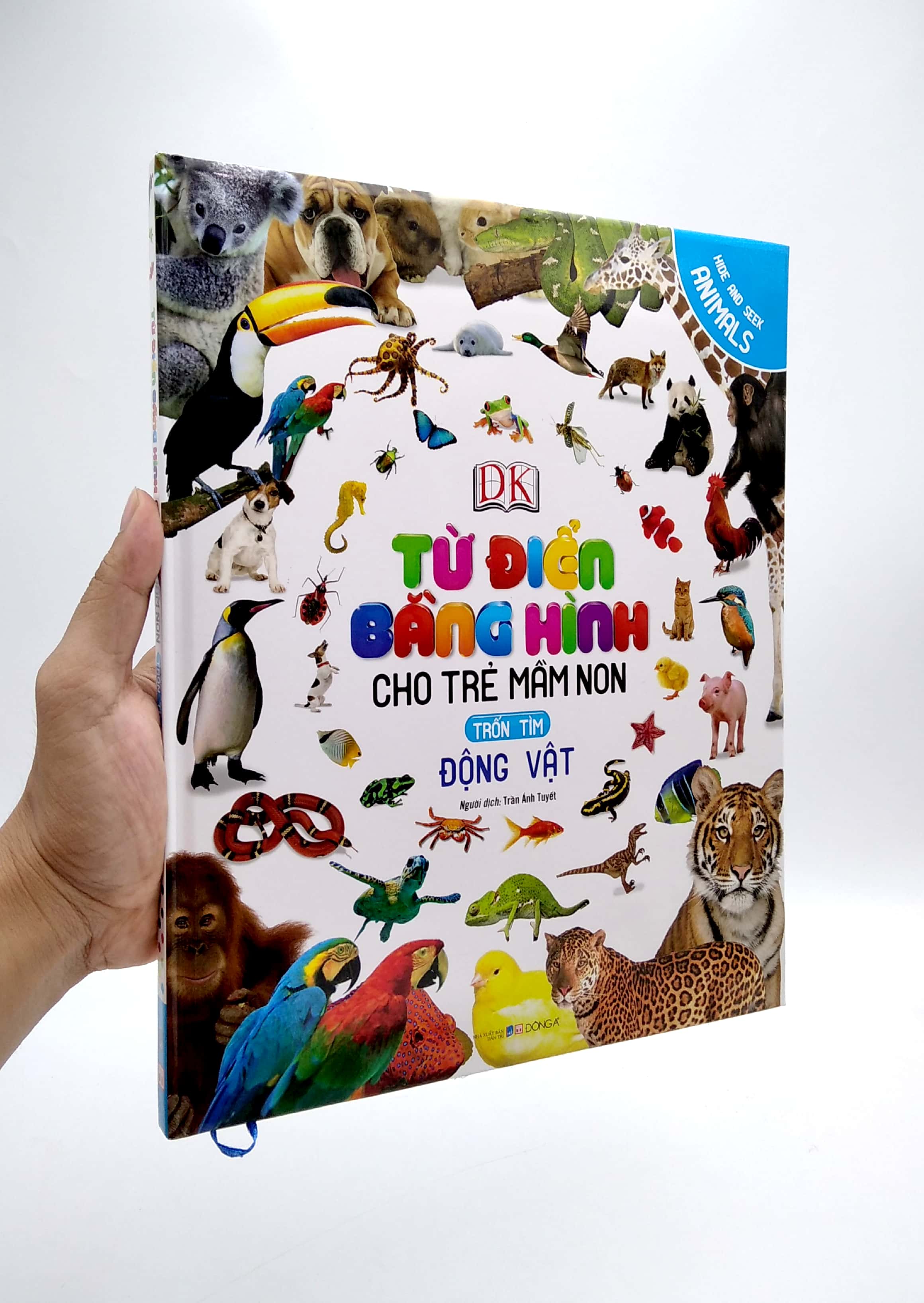 từ điển bằng hình cho trẻ mầm non - động vật (tái bản 2020)