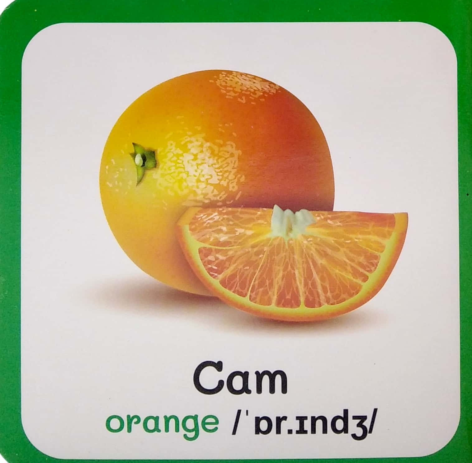 từ điển bằng hình đầu tiên của bé - baby's first picture dictionary - fruits - trái cây