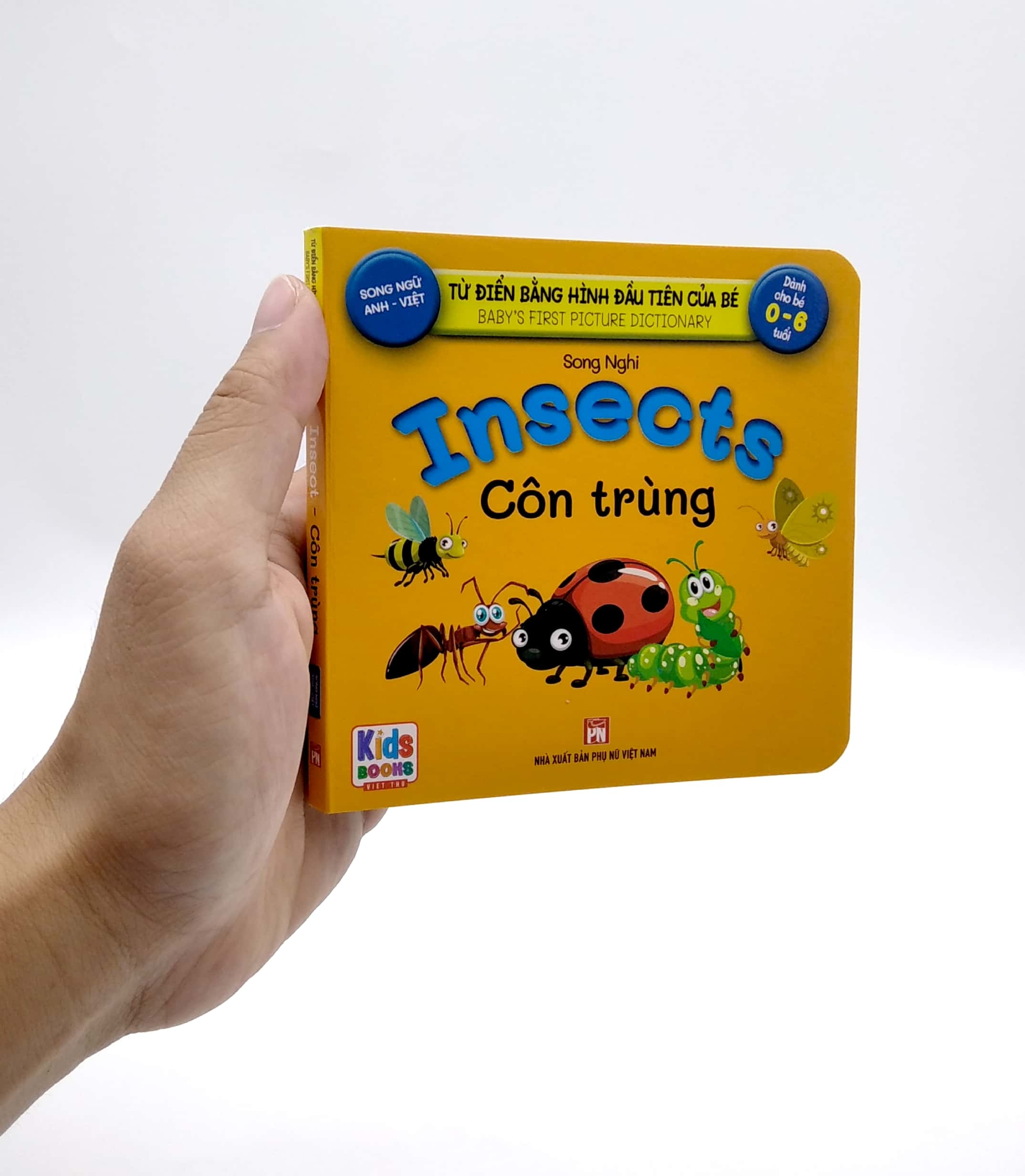 từ điển bằng hình đầu tiên của bé - baby's first picture dictionary - insects - côn trùng