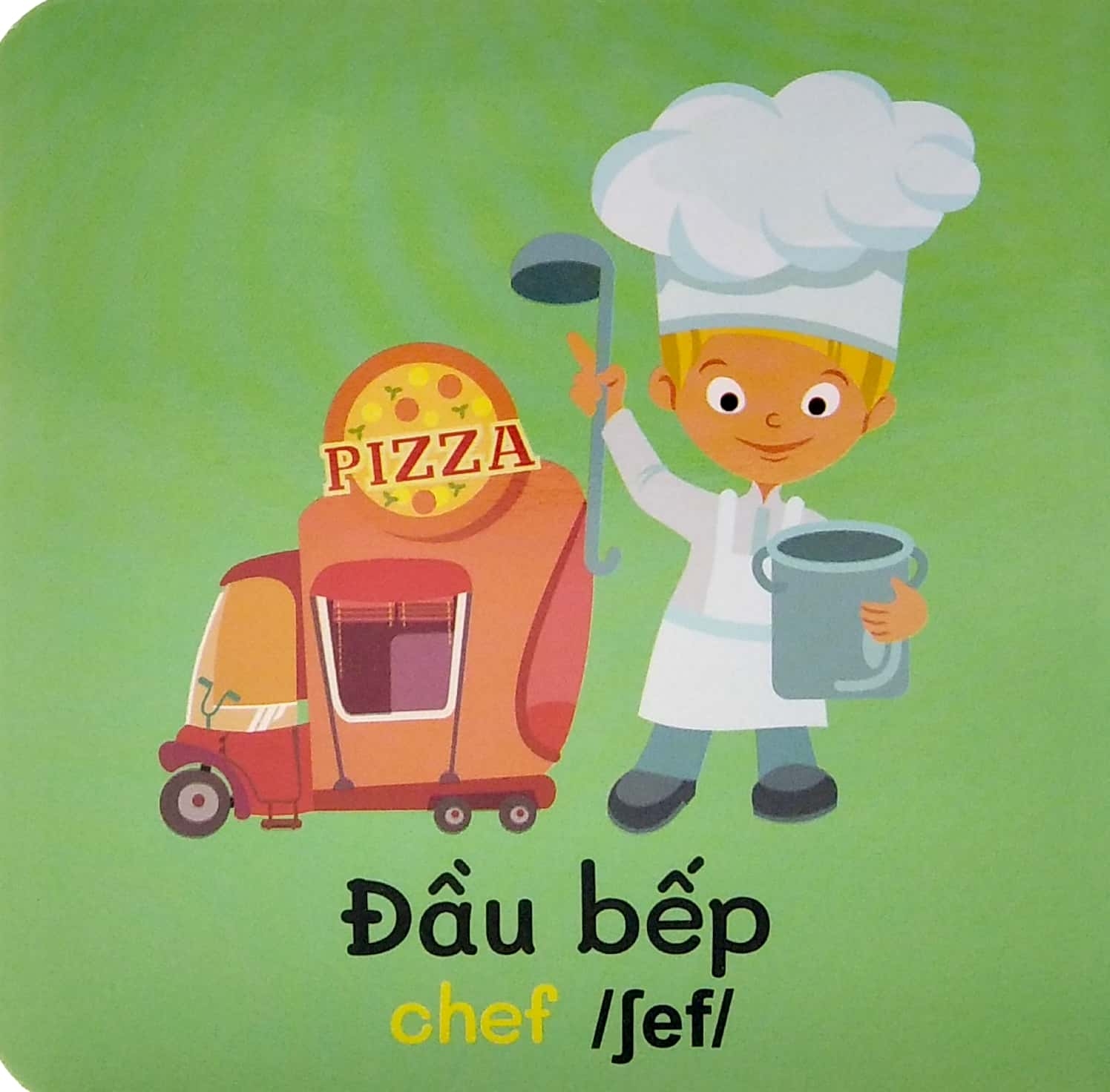 từ điển bằng hình đầu tiên của bé - baby's first picture dictionary - jobs - nghề nghiệp